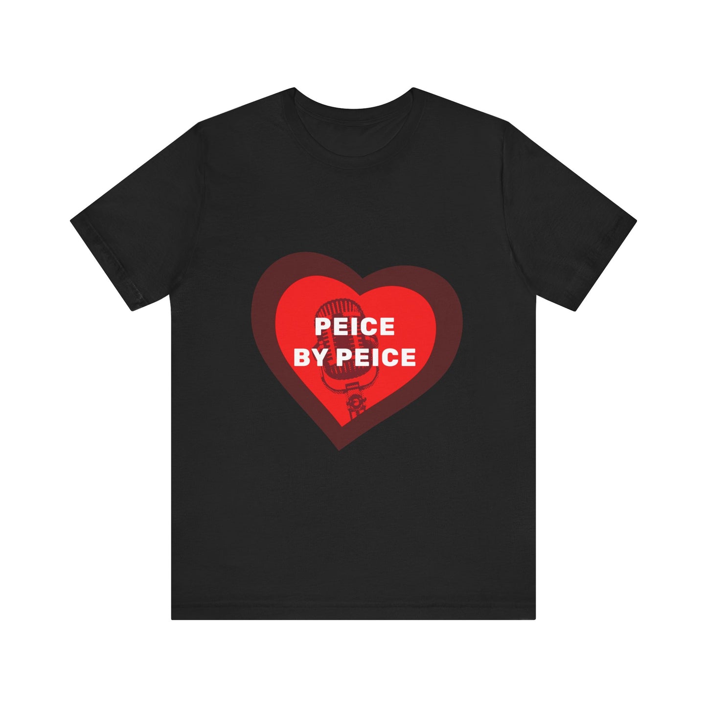 Piece by Piece Mic Drop Unisex Jersey short sleeve tee