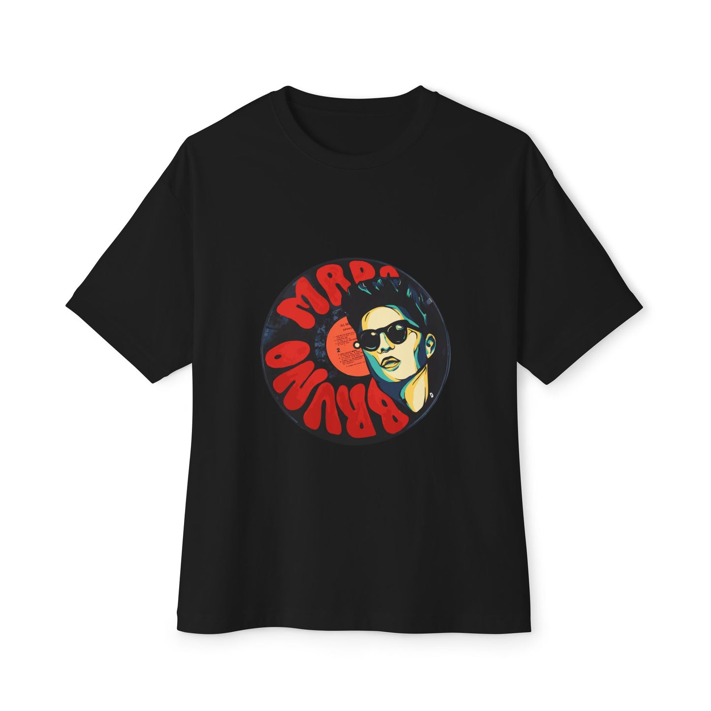 Groove Legend Record Unisex Oversized Boxy Tee