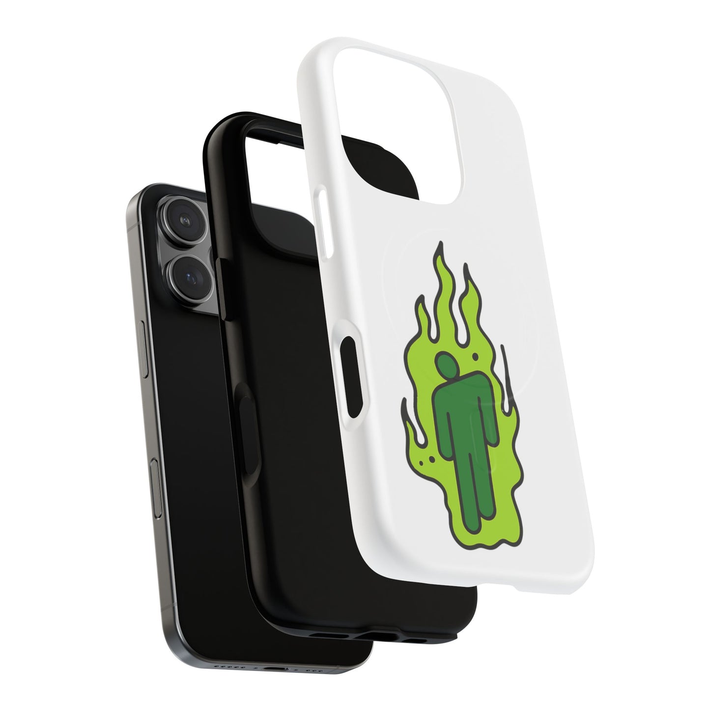 Green Flame Icon Tough Magnetic Case
