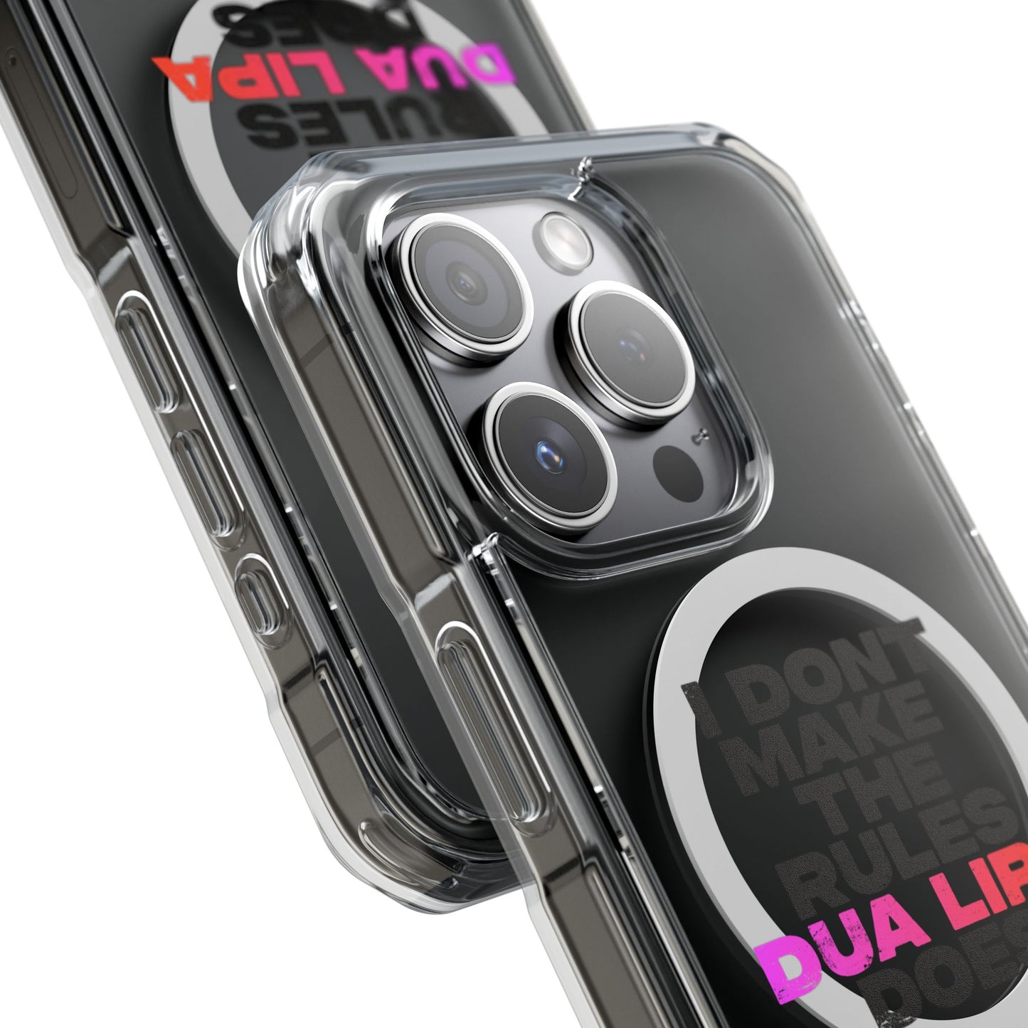 Retro Fade Letter Magnetic Clear Impact case
