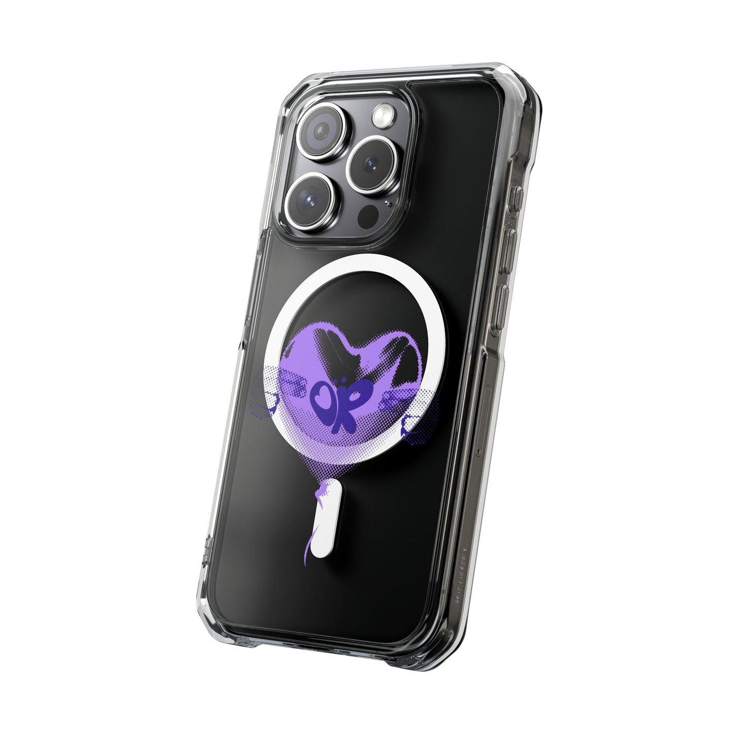 Heart Balloon OR Pop Art Magnetic Clear Impact Case