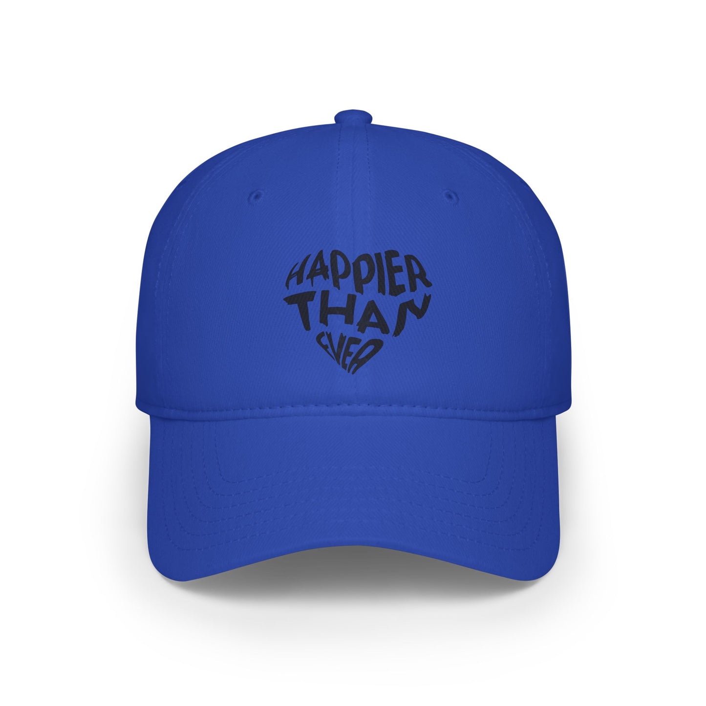 Happier Heart Lettering Baseball Cap