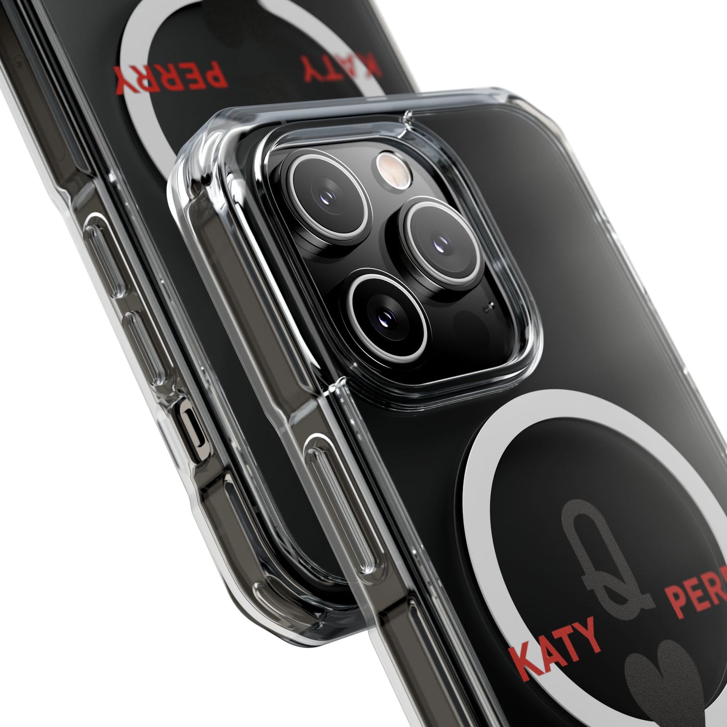 Dual Name Impact Magnetic Clear Impact cases