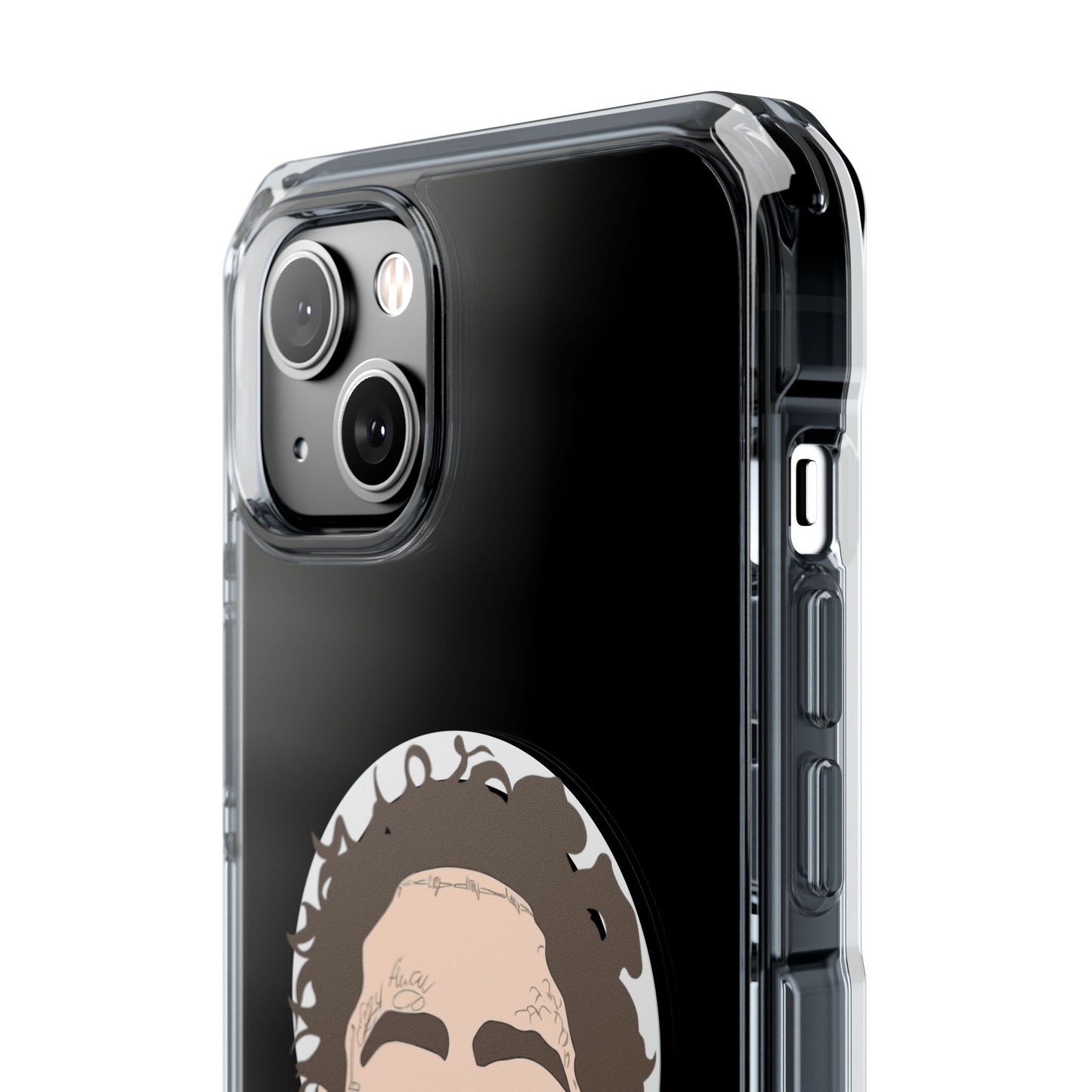 Minimalist Tongue Out Cartoon Face Magnetic Impact Case