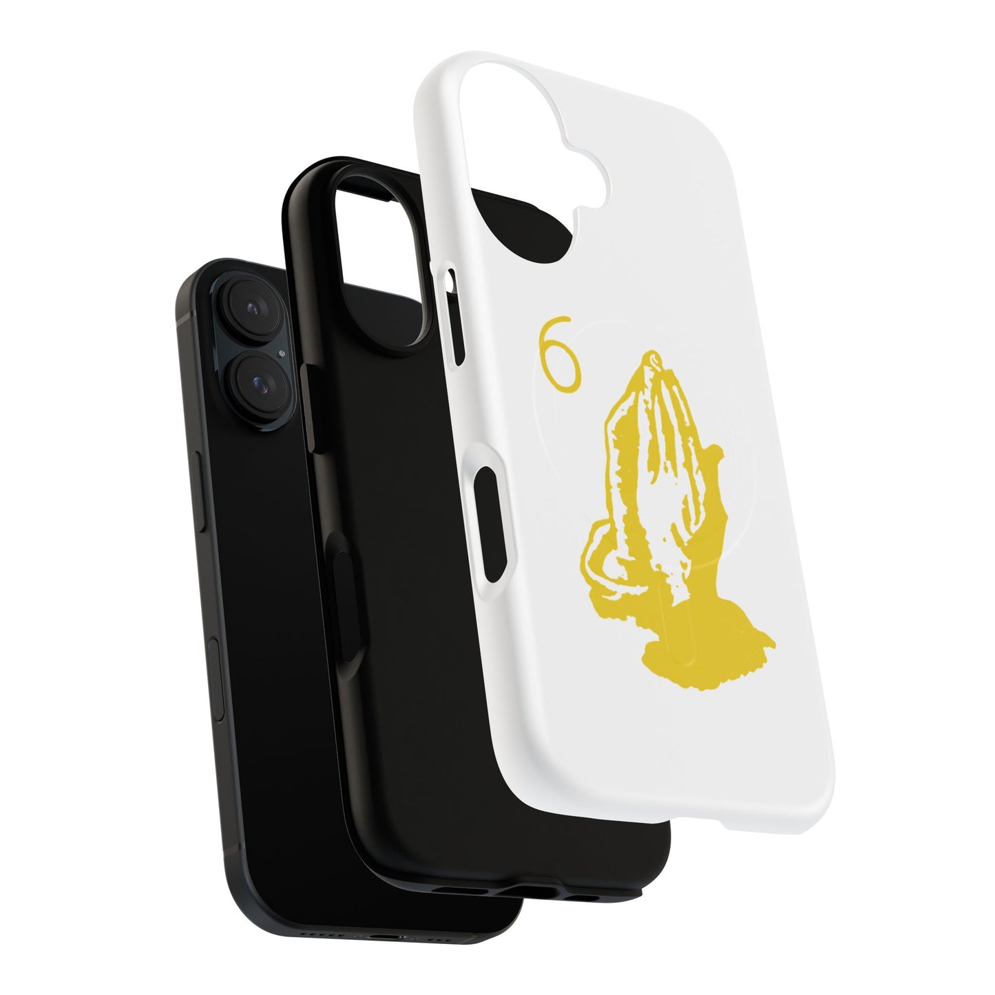 6 God Prayer Hands Tough Magnetic Cases