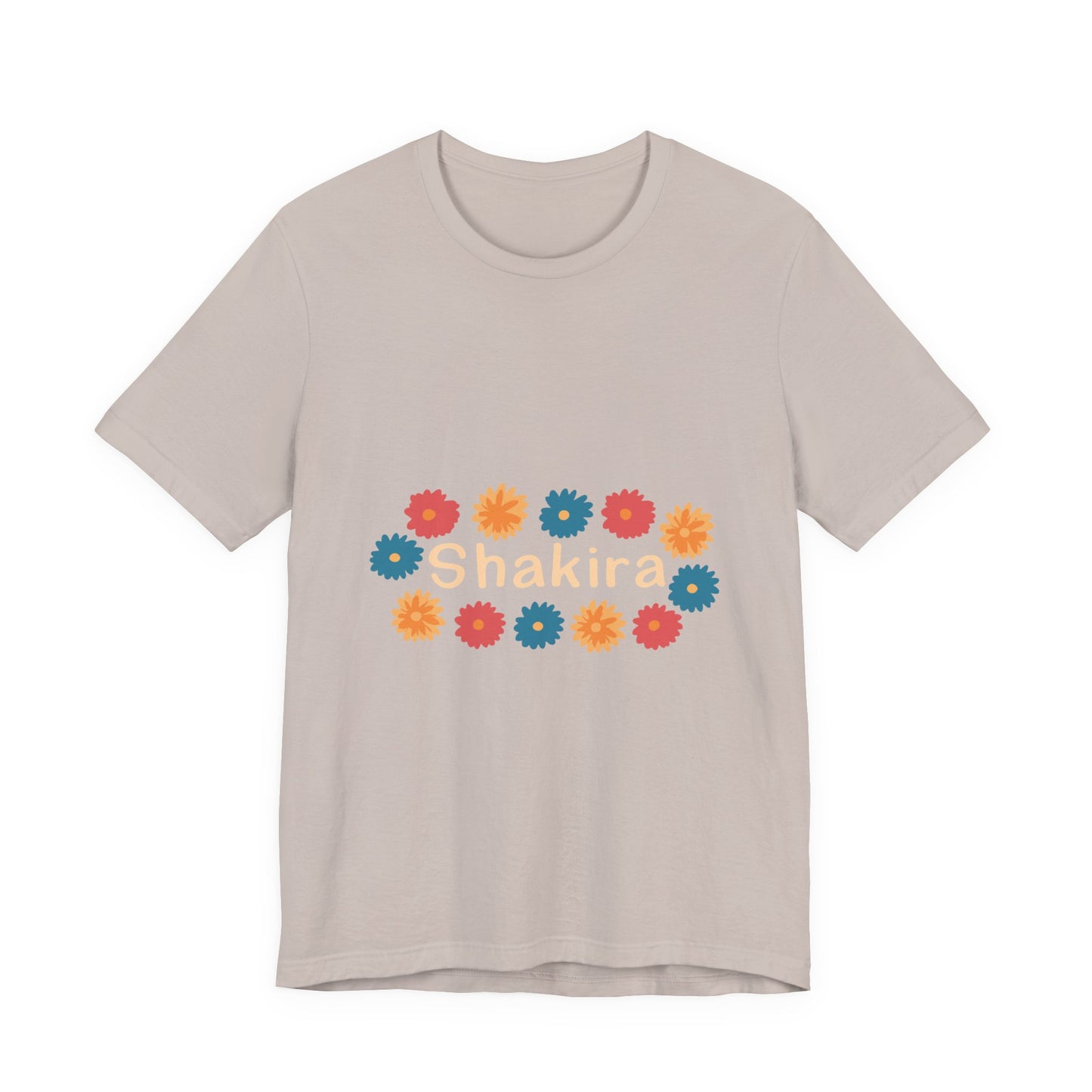 Retro Floral Groove Unisex jersey short sleeve tee