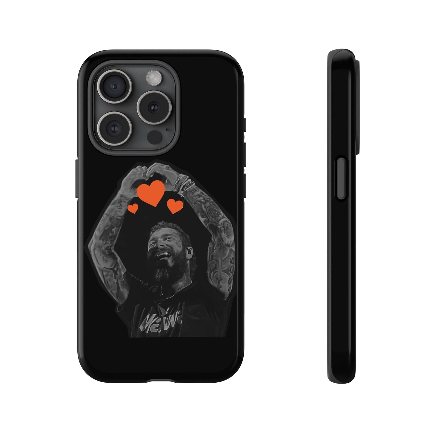 Tough iPhone Case (12–16 Pro Max) – Post Malone Heartfelt Wishes