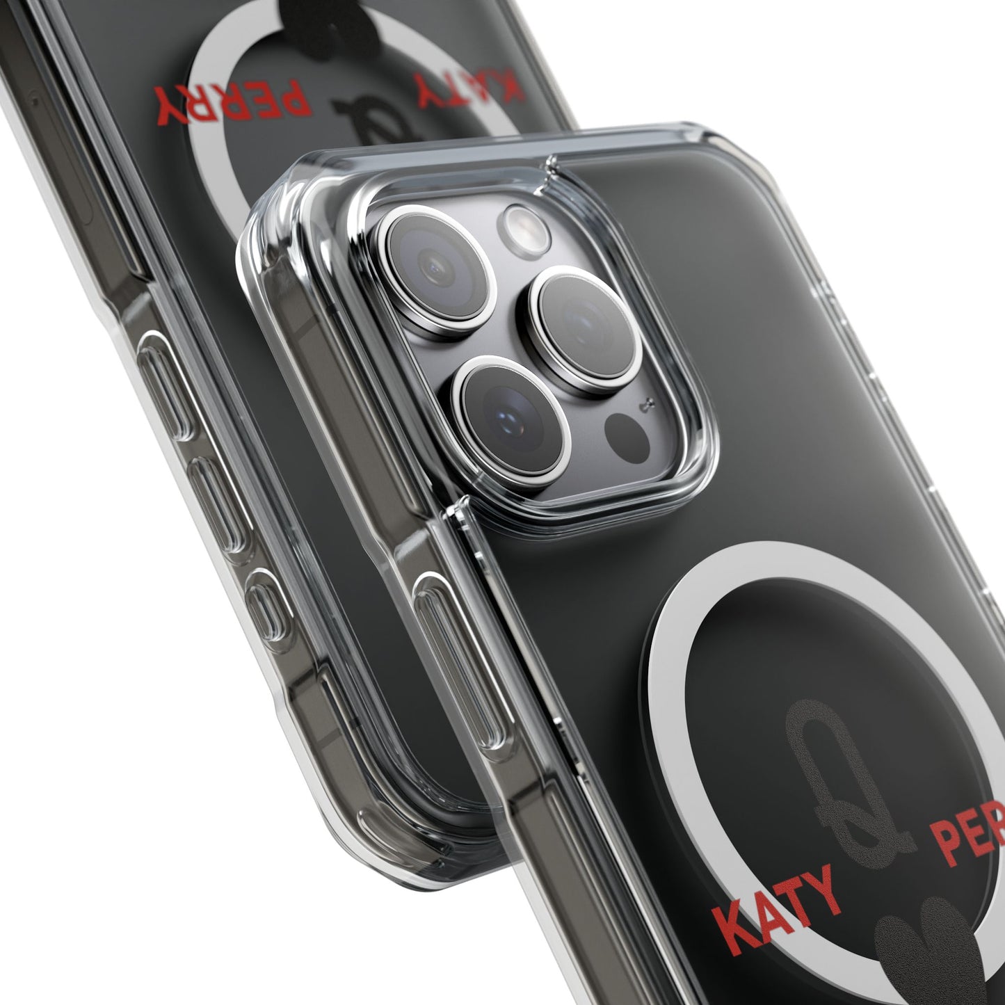 Dual Name Impact Magnetic Clear Impact cases