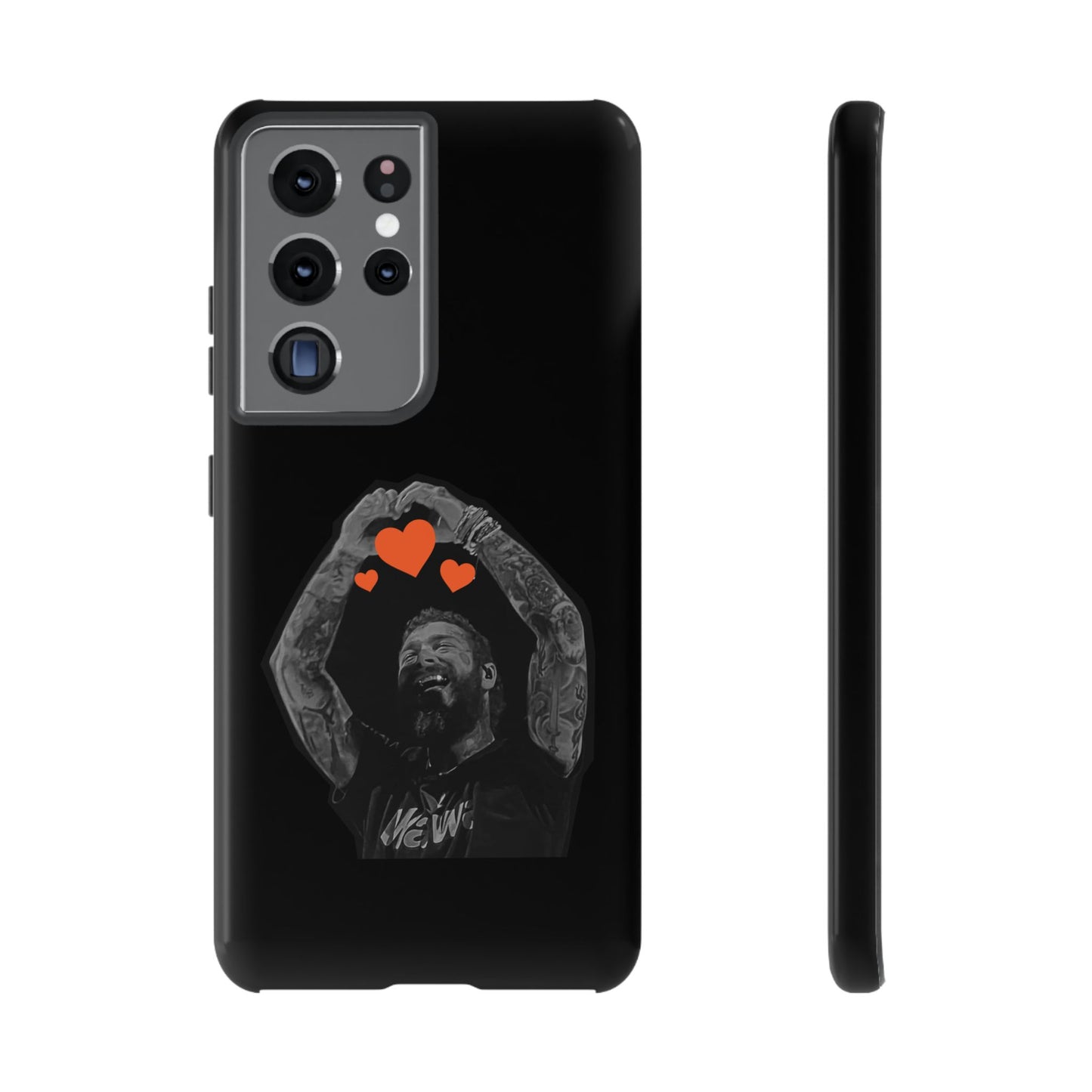 Tough Samsung Case (S20–S25) – Post Malone Heartfelt Wishes