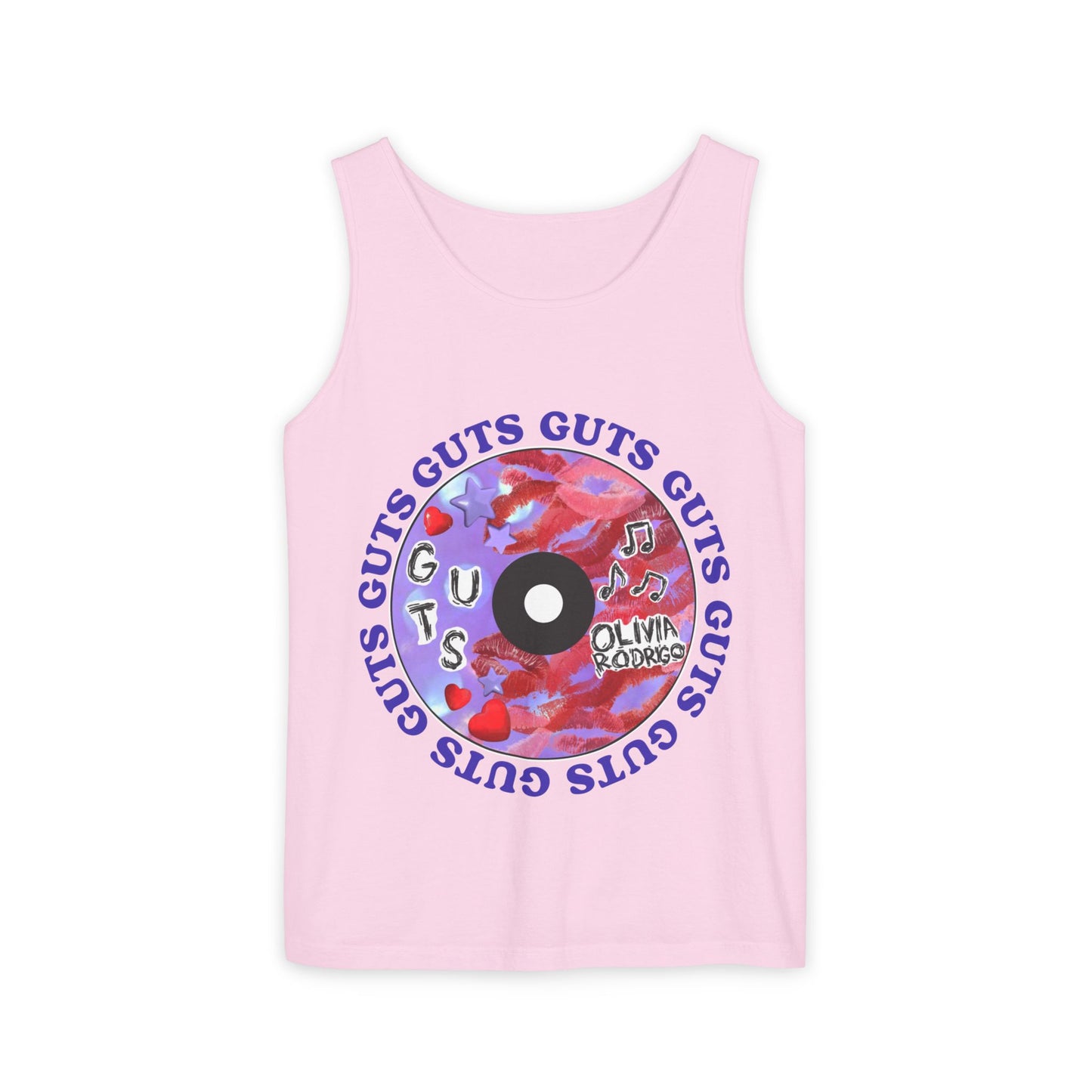 Guts Album Art CD-Dyed Tank Top