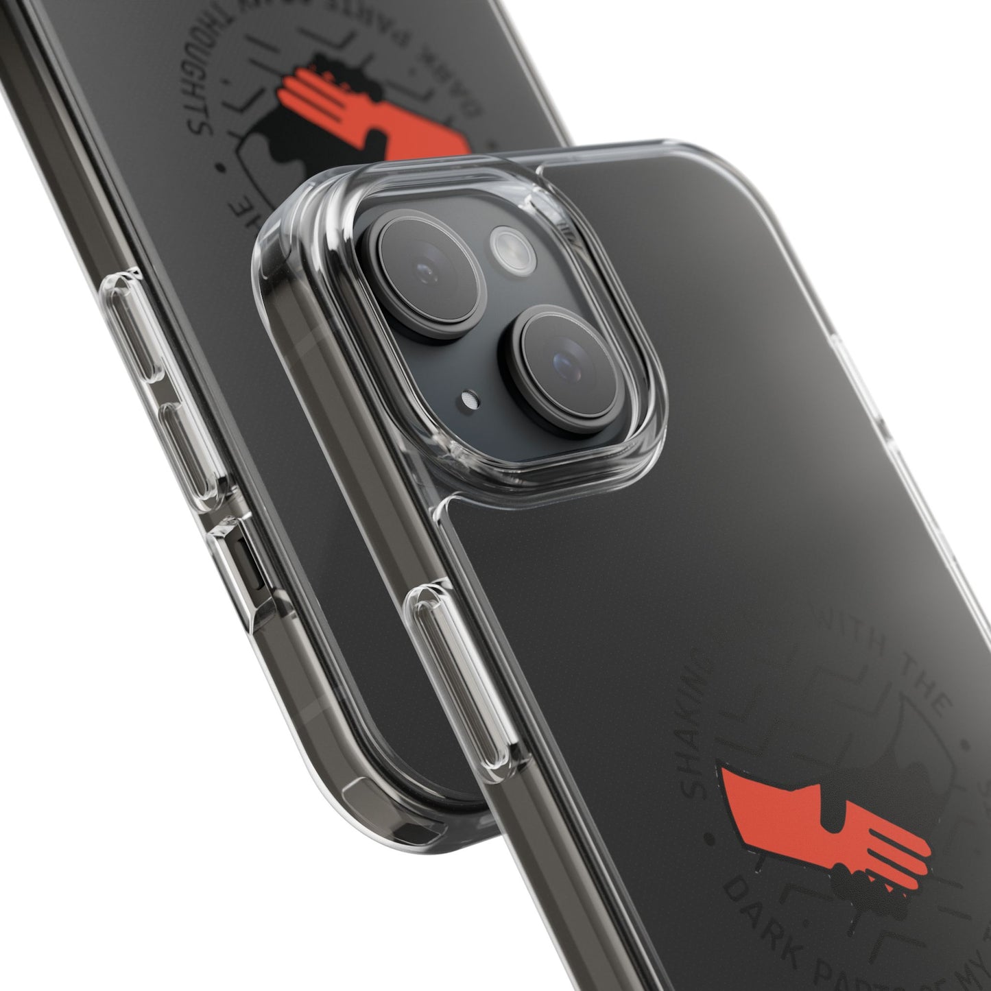 Dark Grip Clear Case