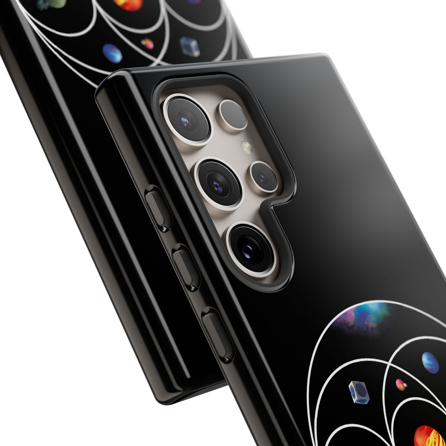 Premium Tough Case for Samsung S21 to S25 Ultra Showcasing Coldplay’s Illustration Concept