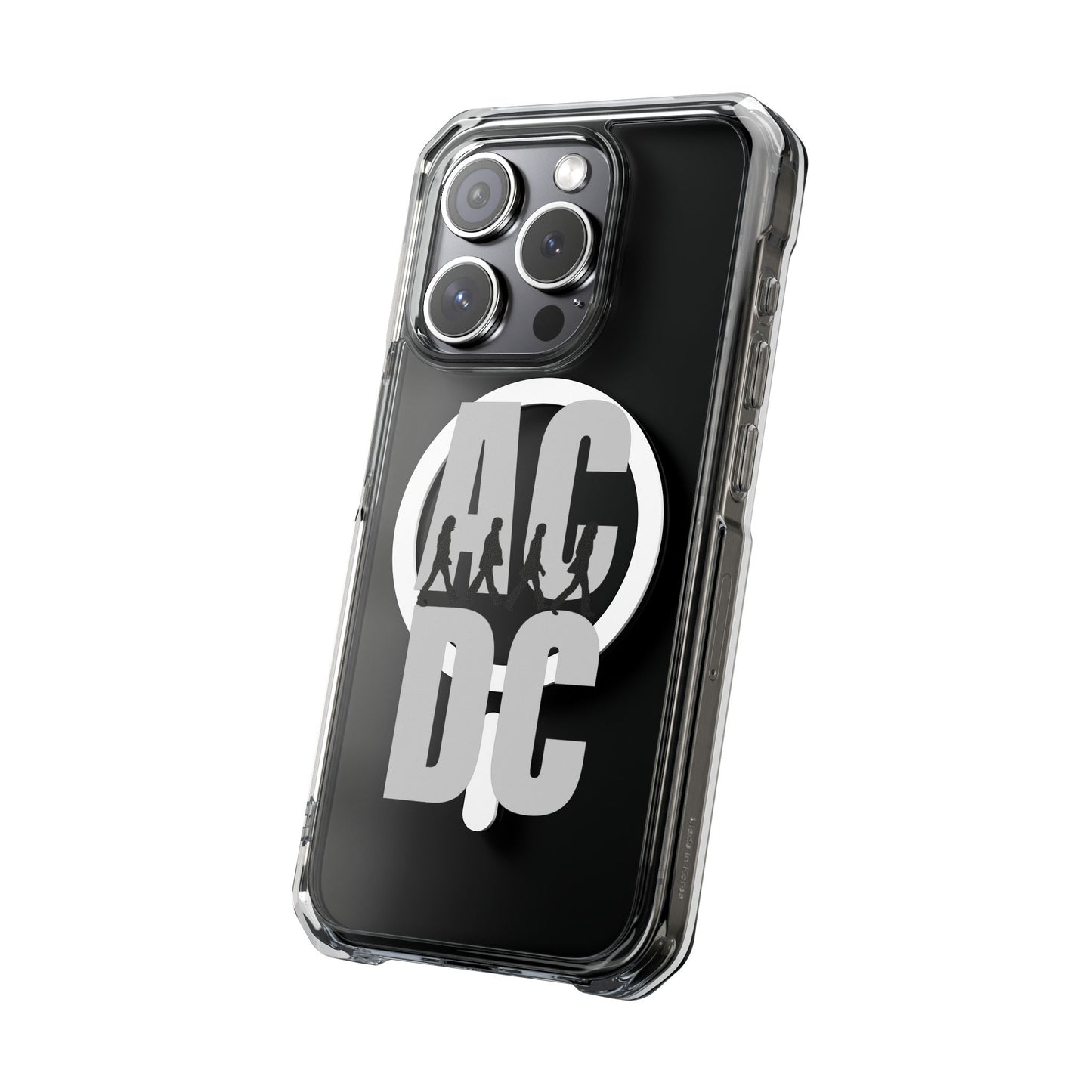 Retro Walk Rock Magnetic Clear Impact case