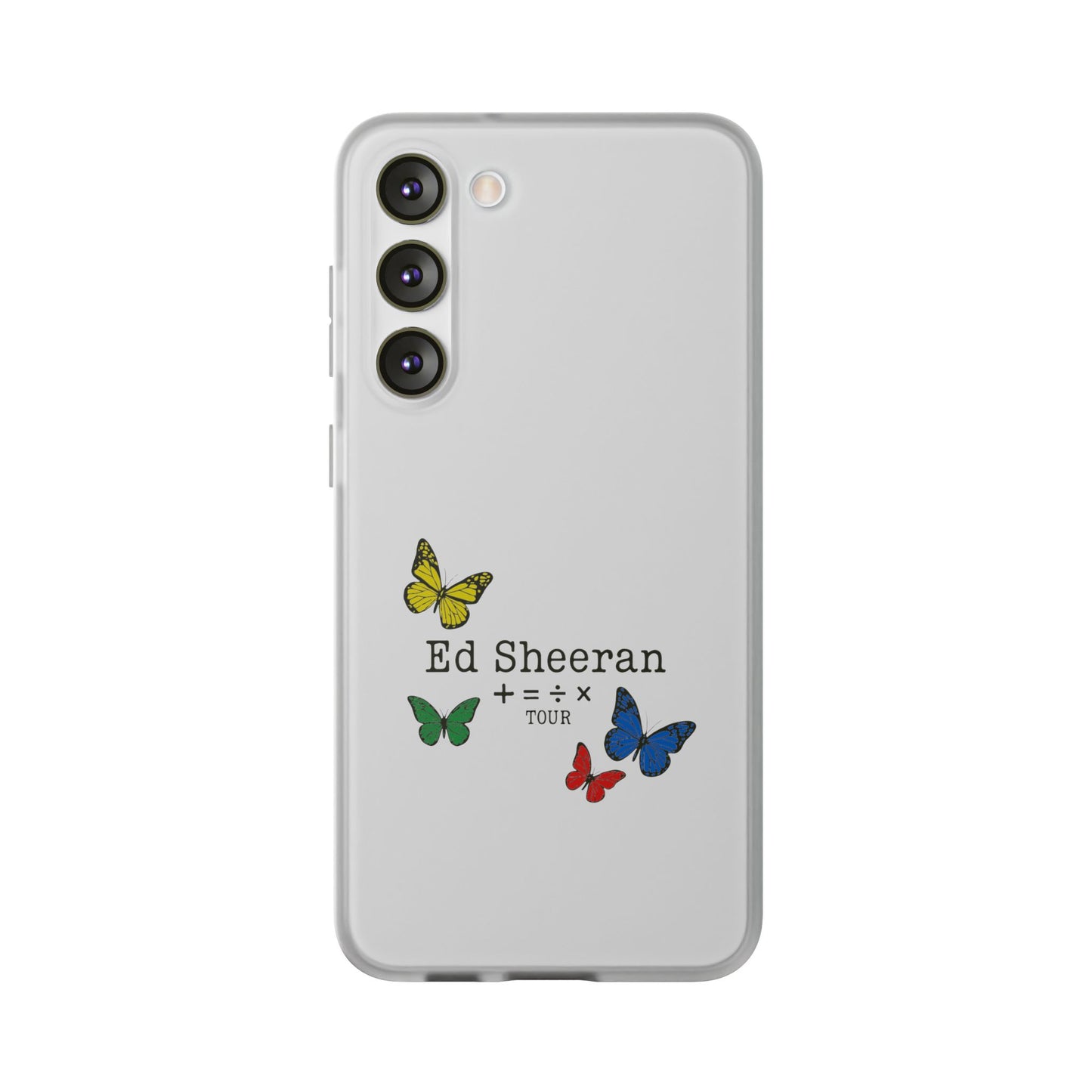 Ed Sheeran Butterfly Flexi Case | Samsung S10–S25