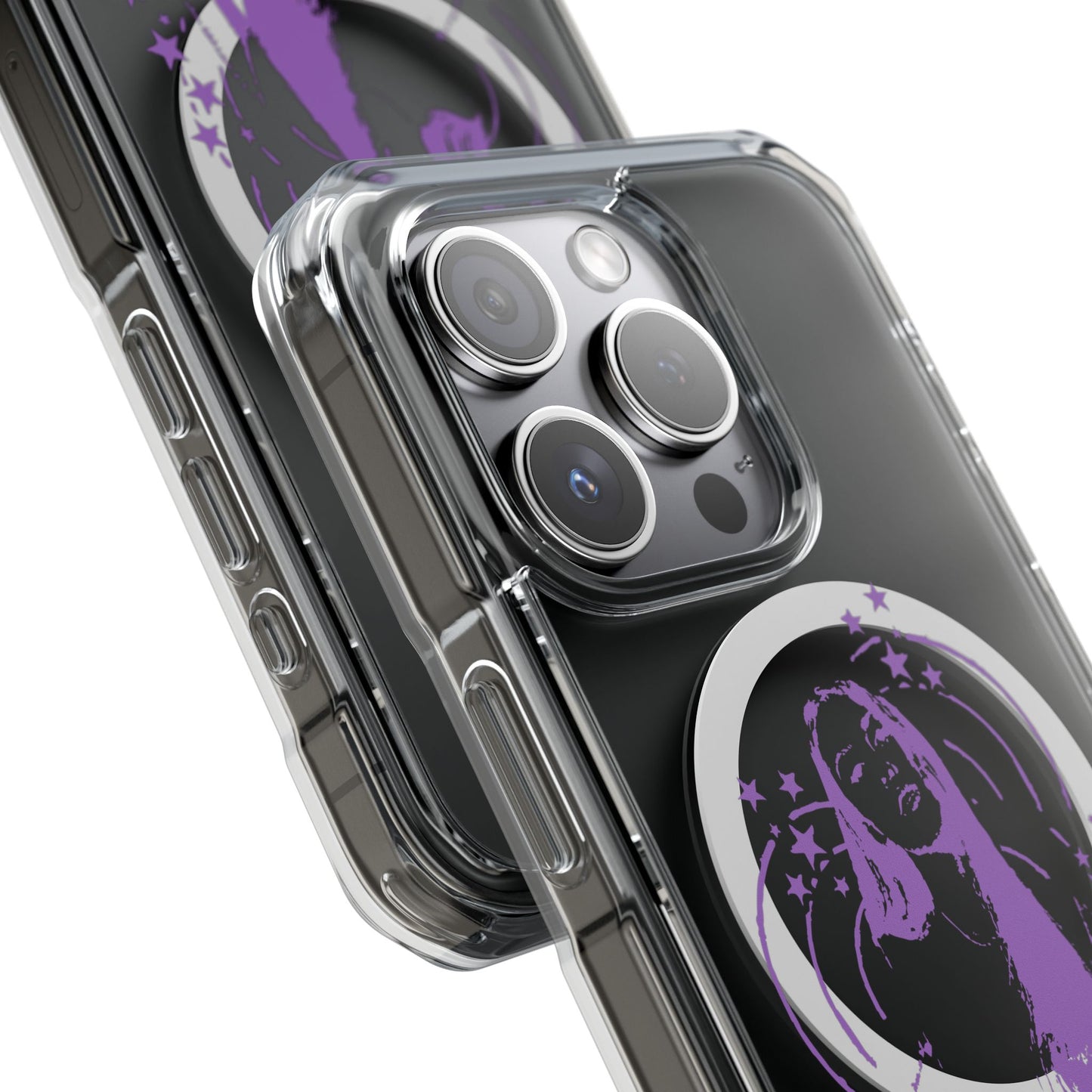 Olivia Rodrigo Star Portrait Magnetic Clear Impact Case