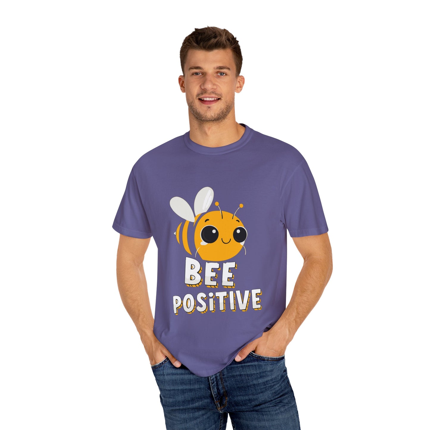 Dyed T-shirt – Snazzy Bee positive Edition