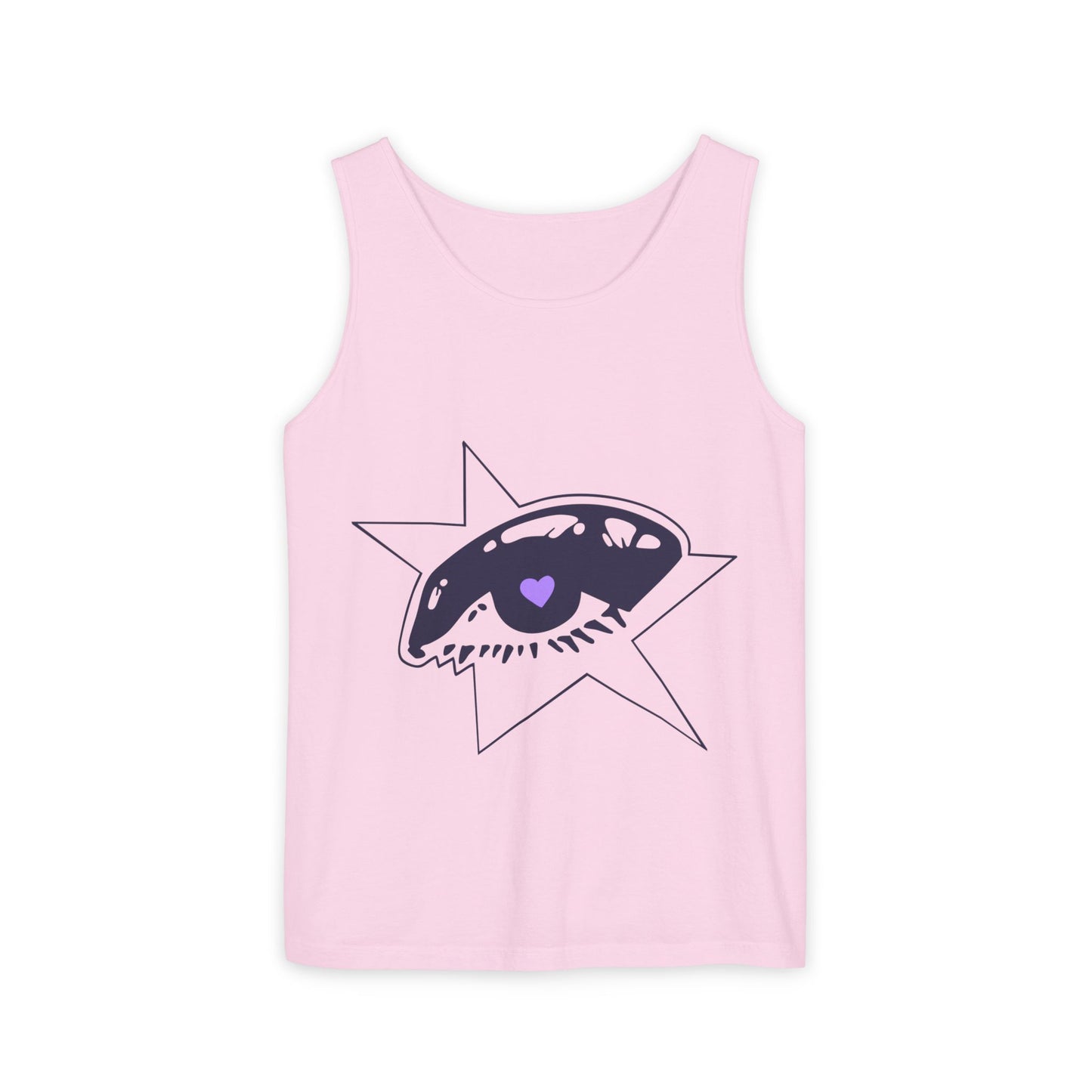 Purple Starry Eye-Dyed Tank Top