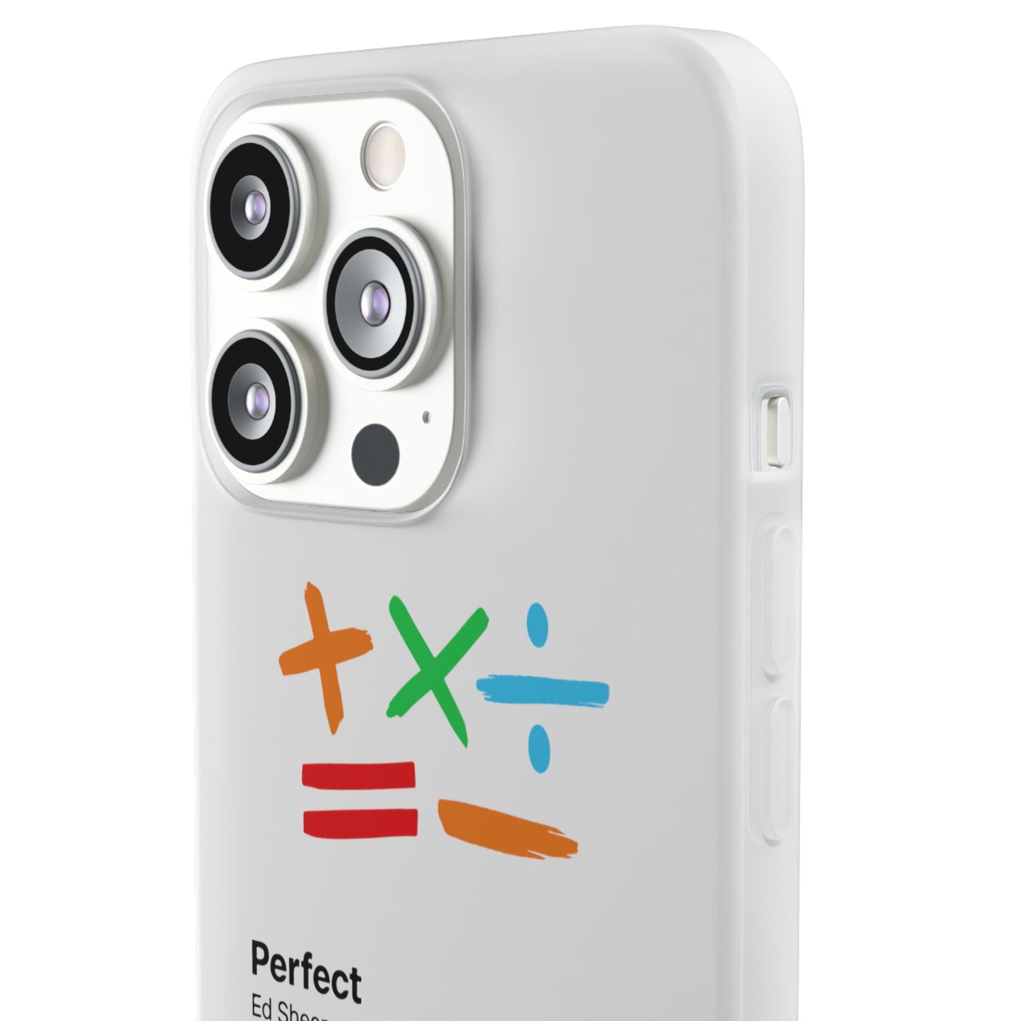 Flexi Case – Ed Sheeran Music Design (iPhone X–16 Pro Max)