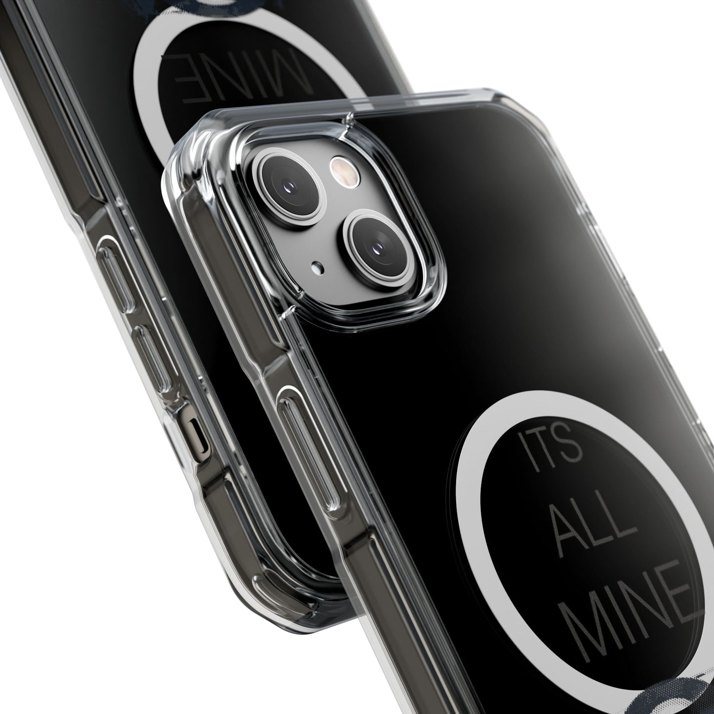 Spin It Retro Magnetic clear Impact Case