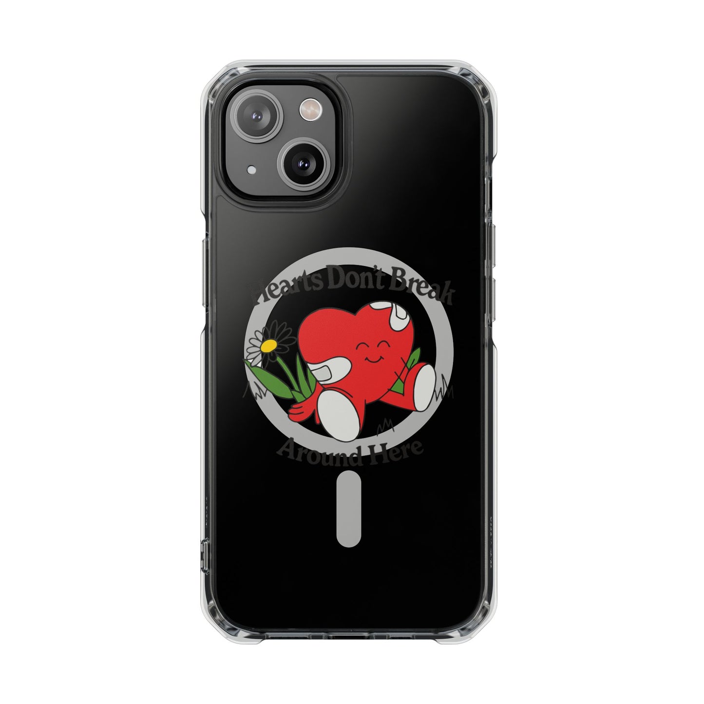 Abstract Guitar Sketch Magnetic Clear Impact Case