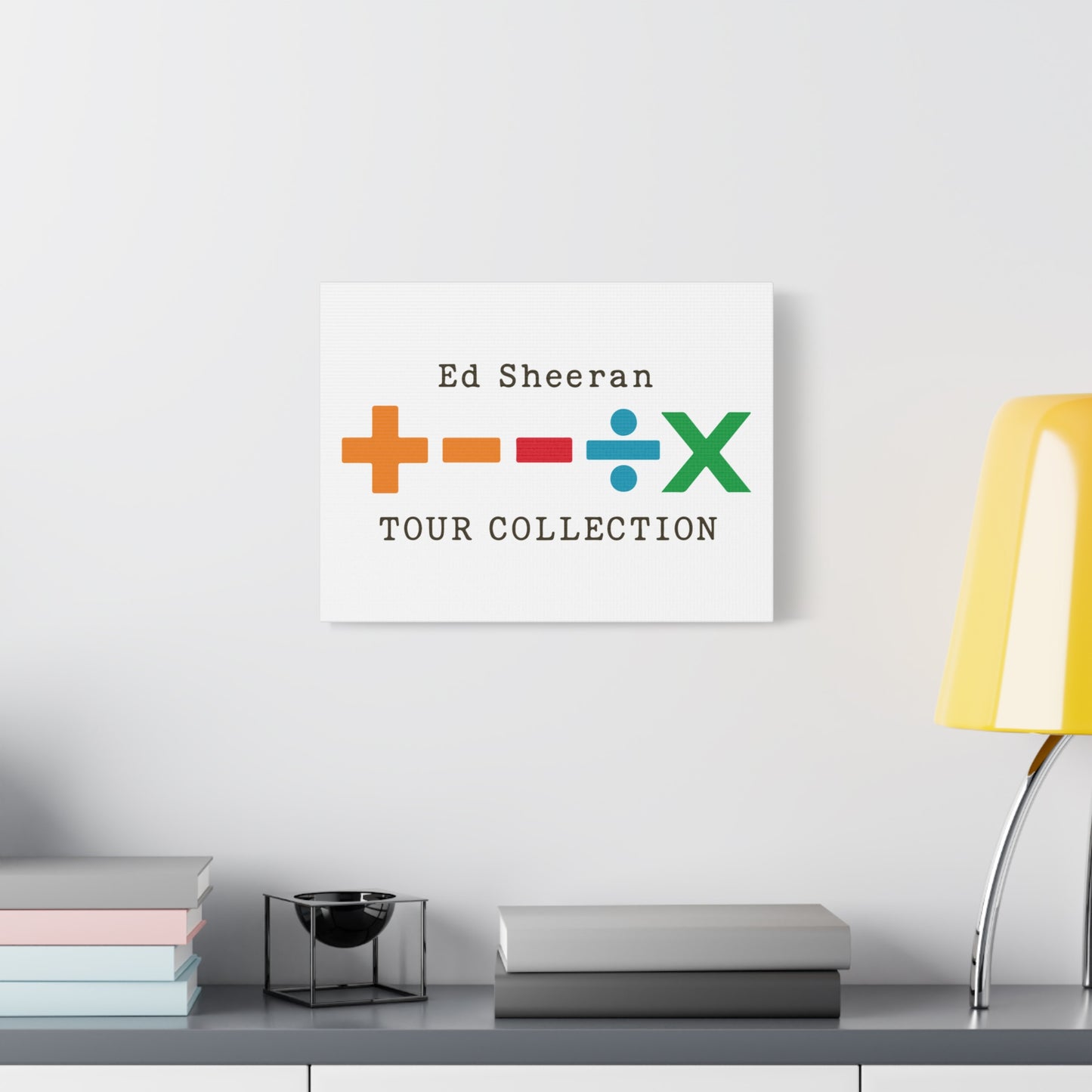 Matte Stretched Canvas, 1.25" Depth – Ed Sheeran Edition