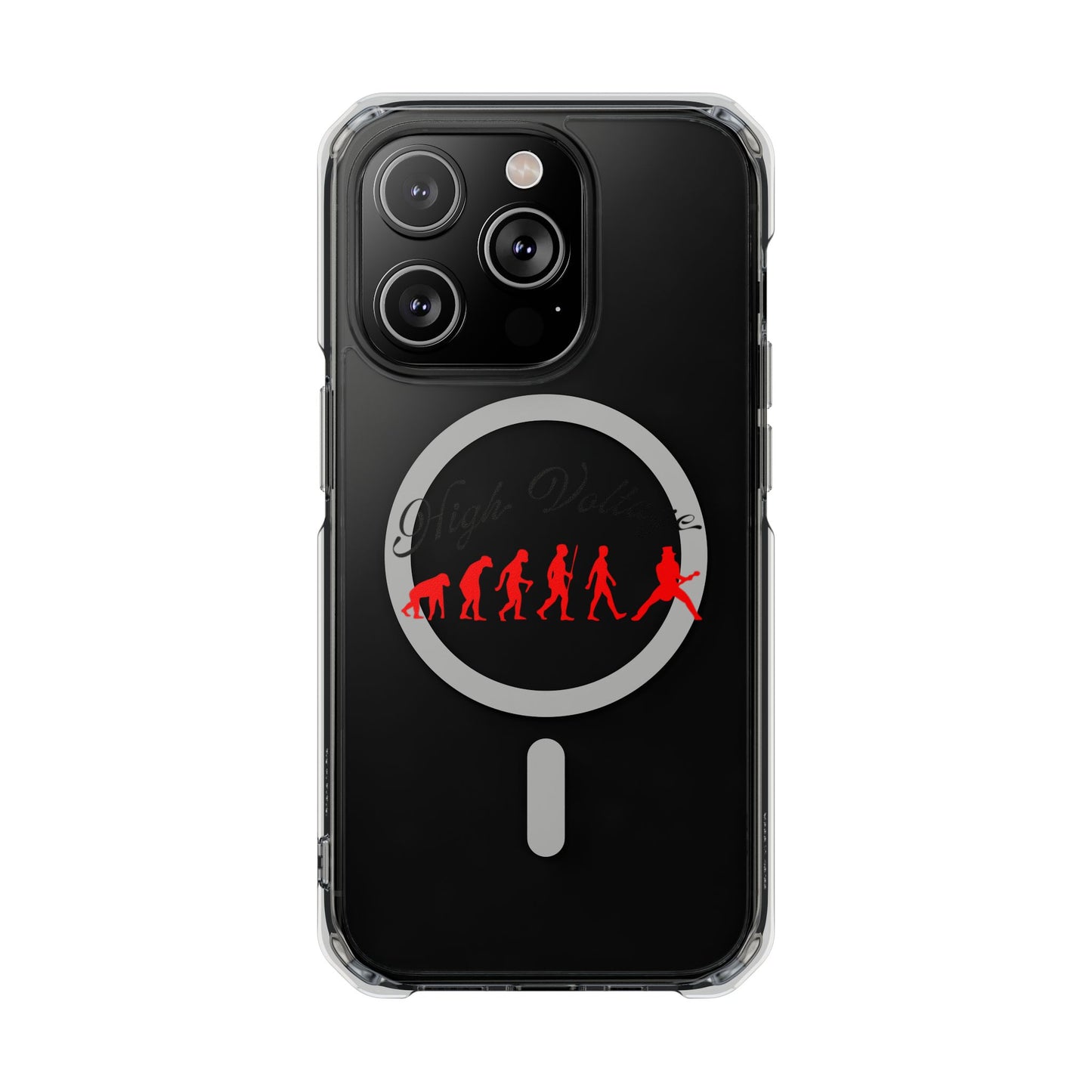 Heavy Riff Emblem Magnetic Clear Impact case