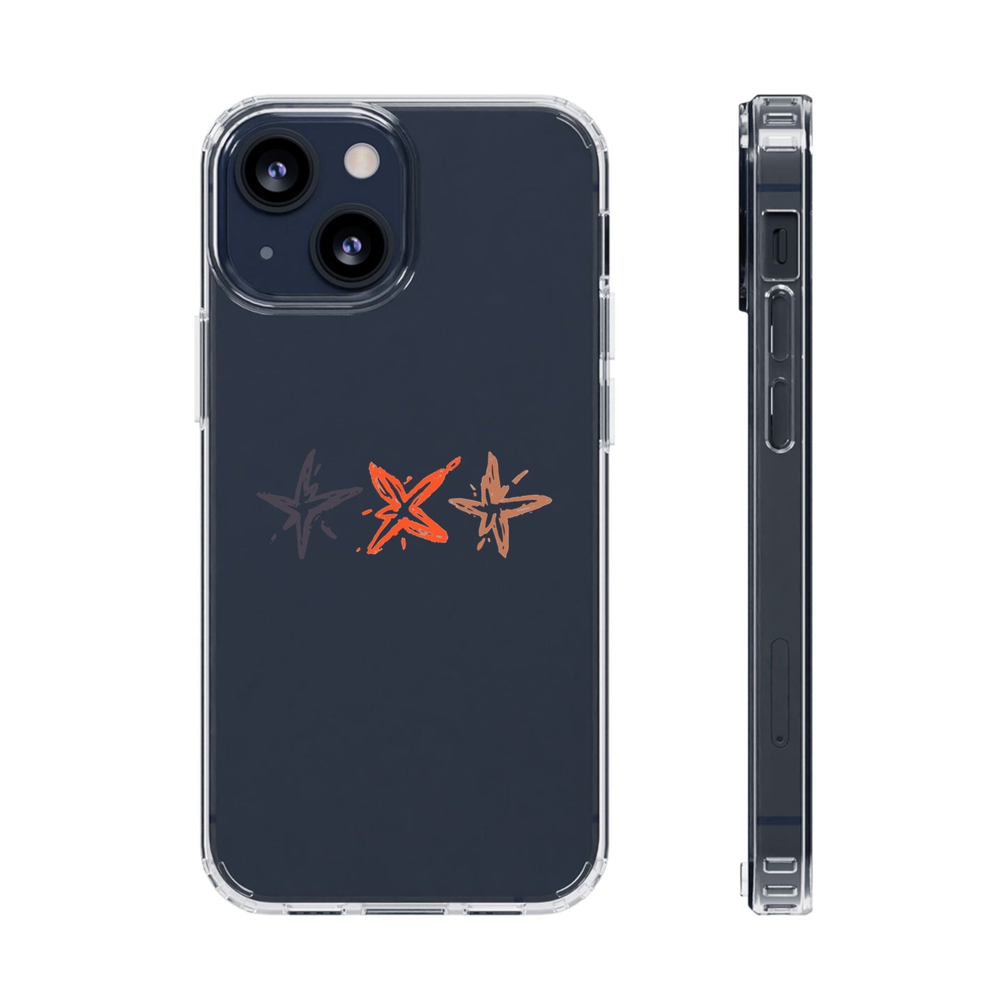 Starlit Threads Clear Cases