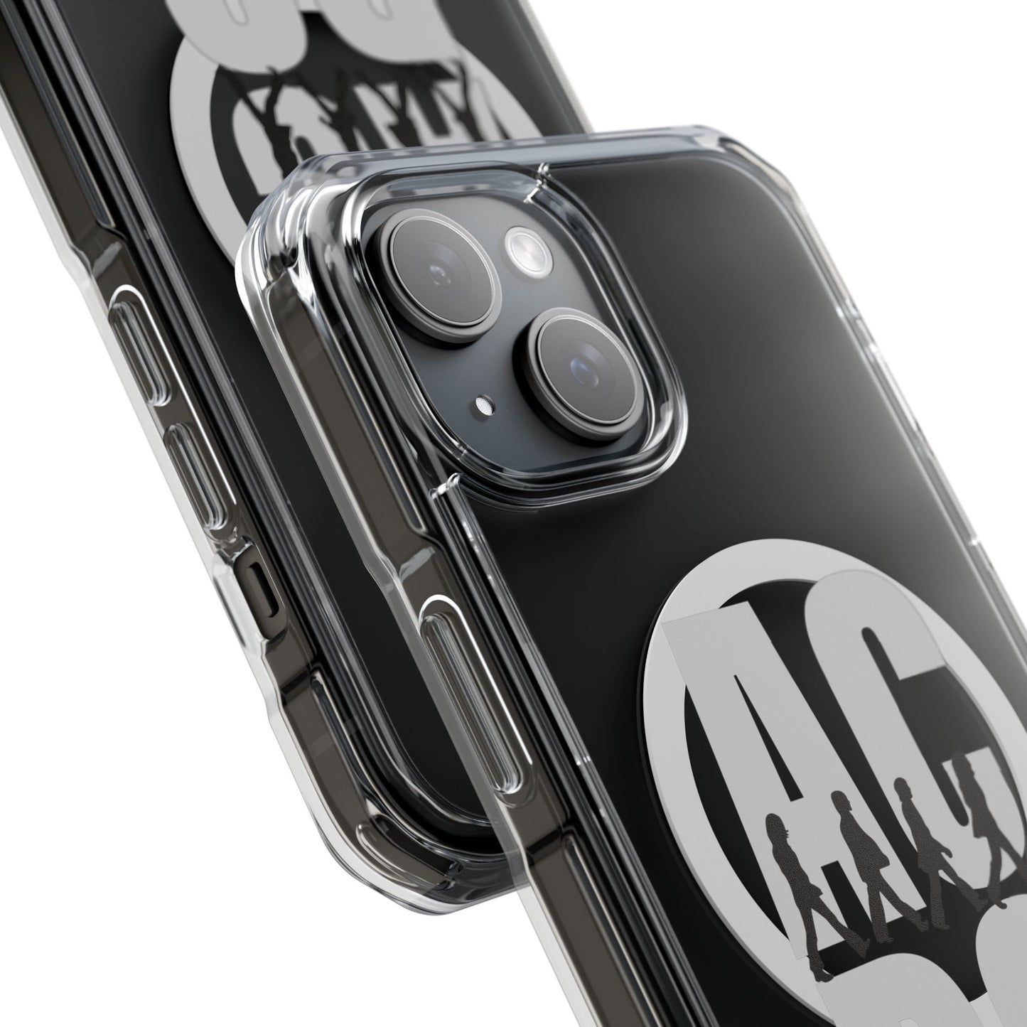 Retro Walk Rock Magnetic Clear Impact case