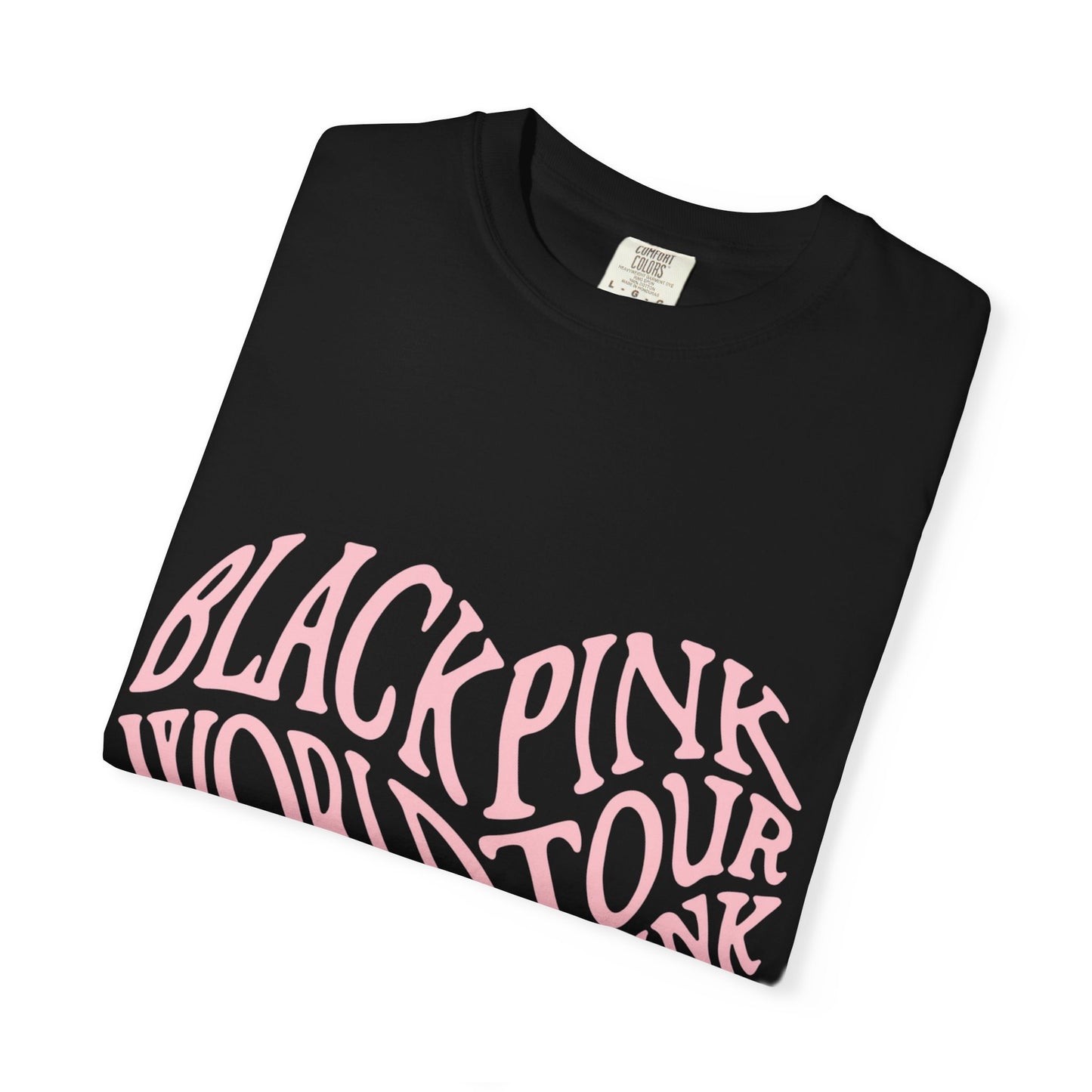 Born Pink Heart Typography – Dyed T-shirt