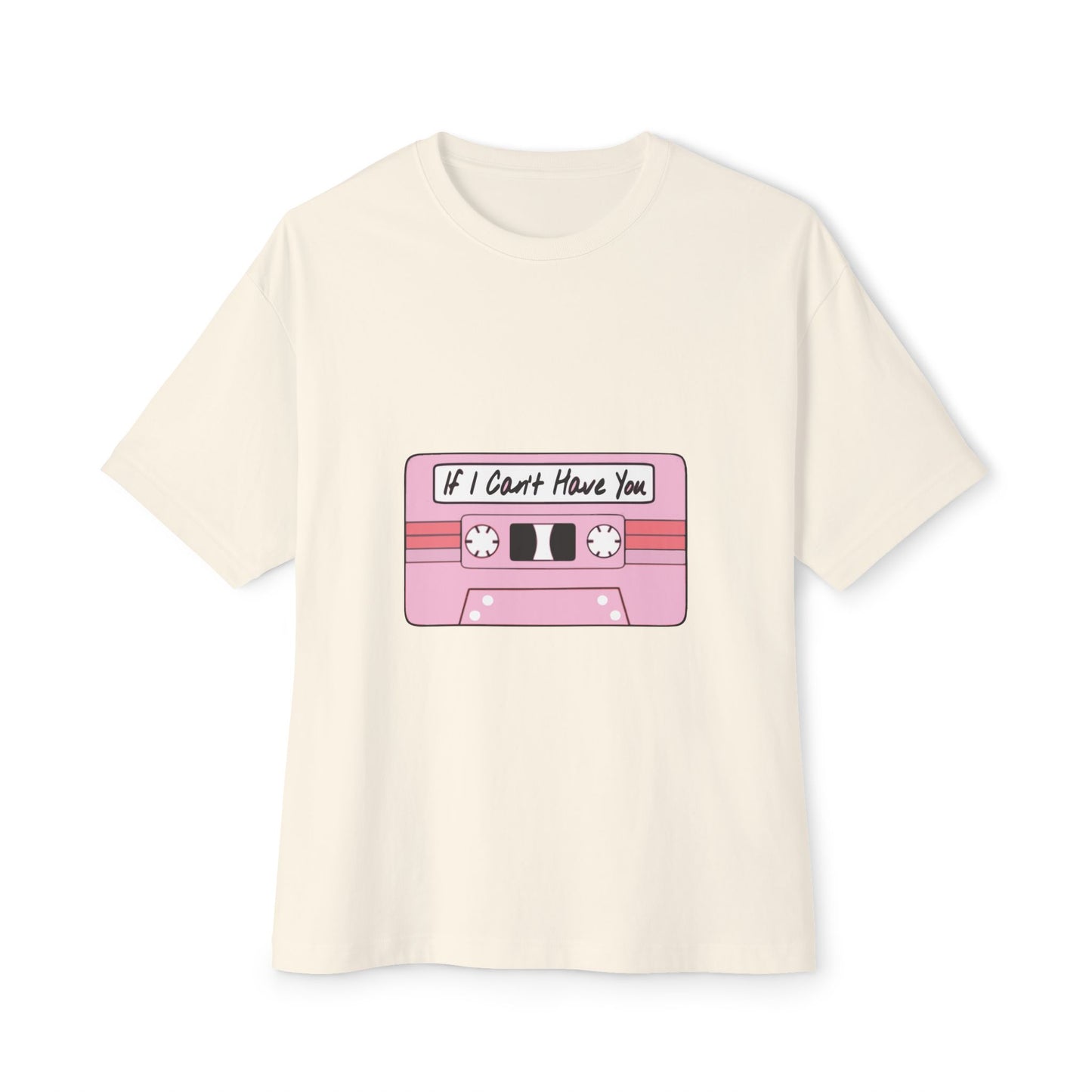 If I Can’t Tape Unisex Oversized Boxy Tee