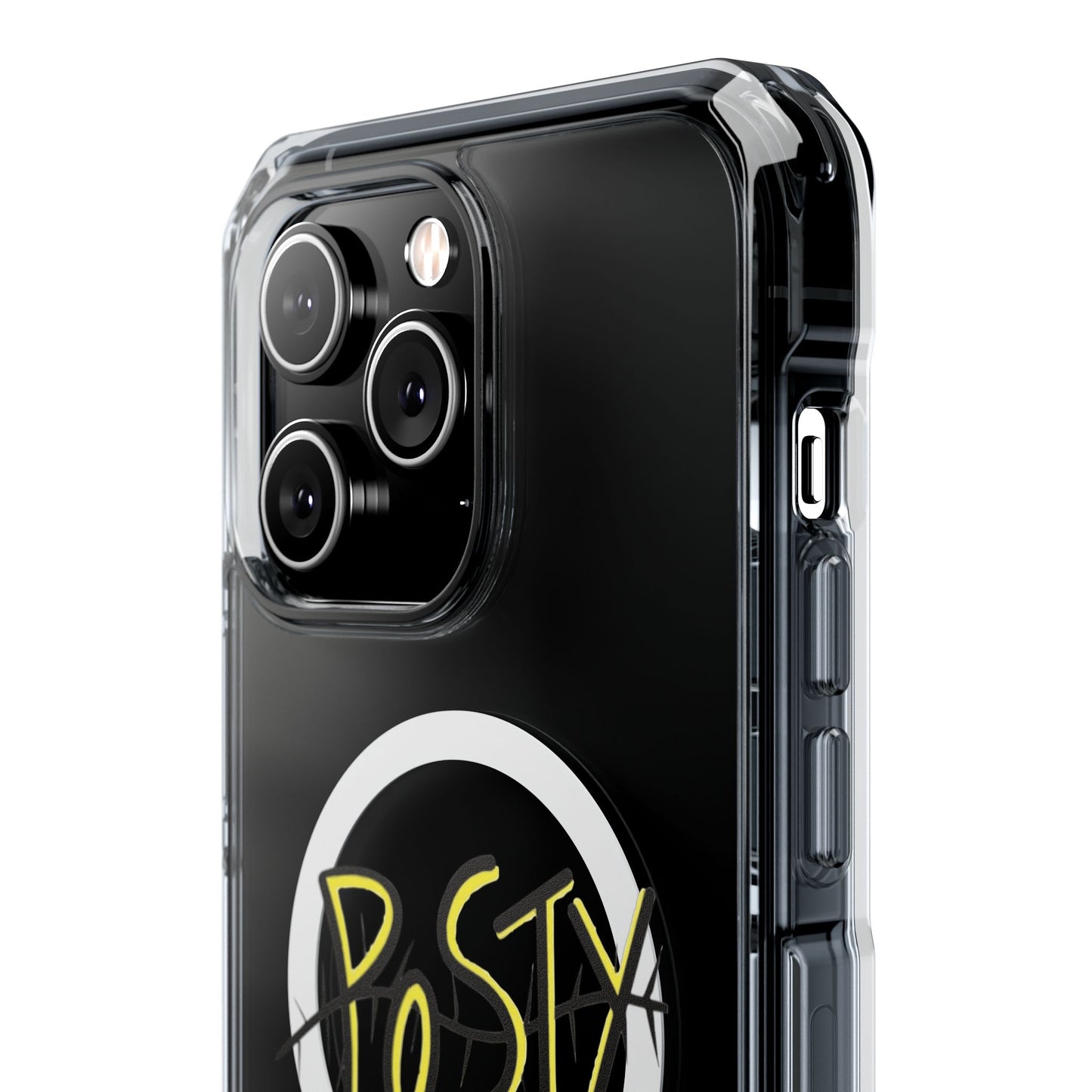 Abstract Black Barbed Wire Magnetic Impact Case