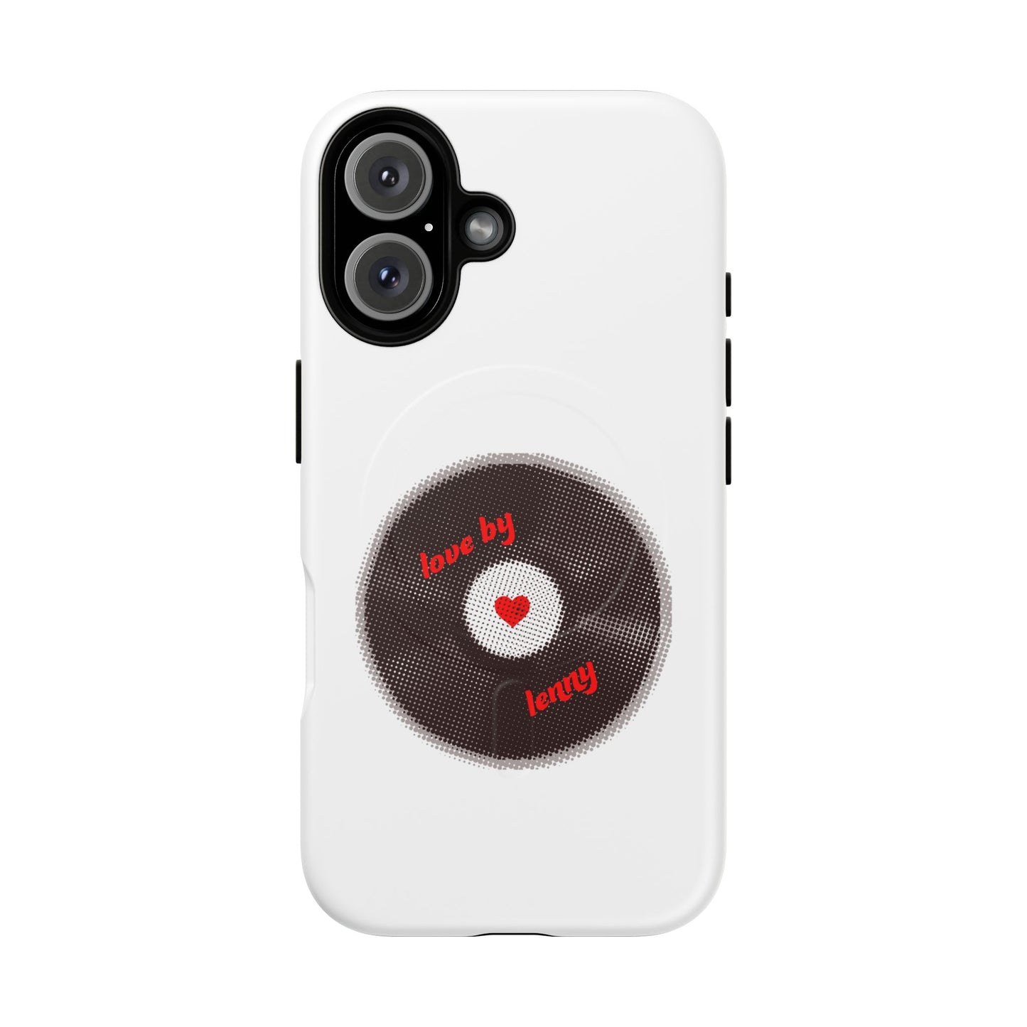 Vinyl Love Spin Tough Magnetic case
