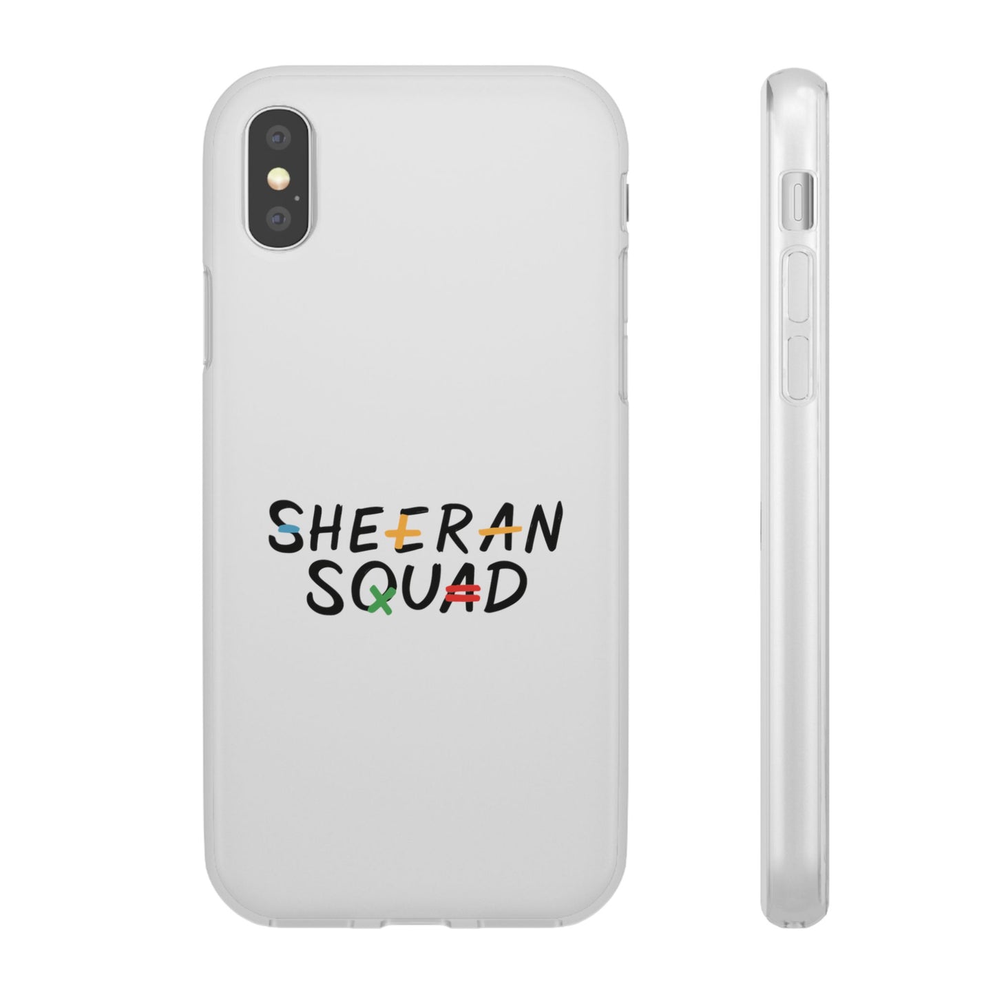 Ed Sheeran Squad Flexi iPhone Case | Minimal & Sleek