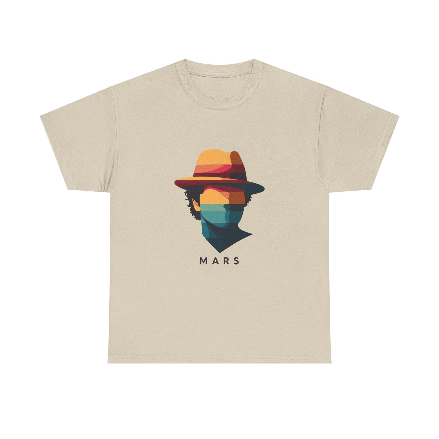 Funk Shadow Portrait Unisex Heavy cotton Tee