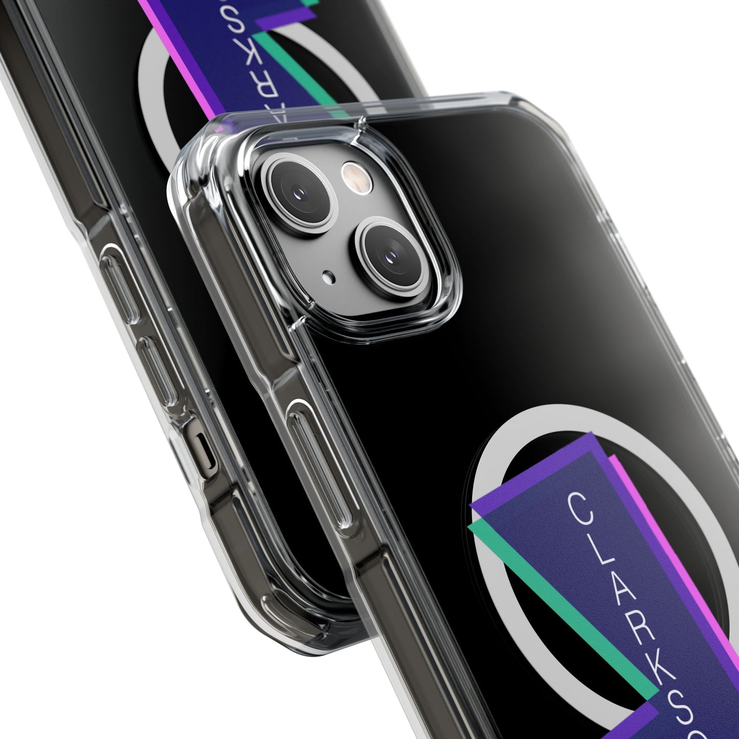 Neon Bolt Energy Magnetic clear Impact Case