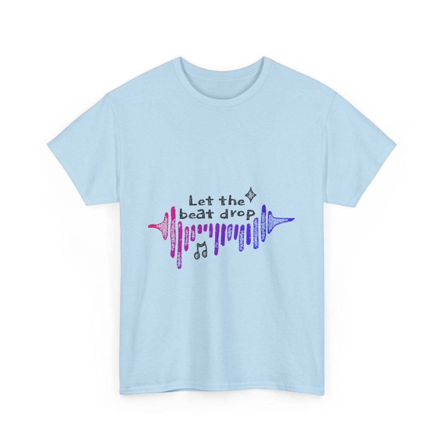 Bold Beats Visualizer Unisex Heavy cotton tee