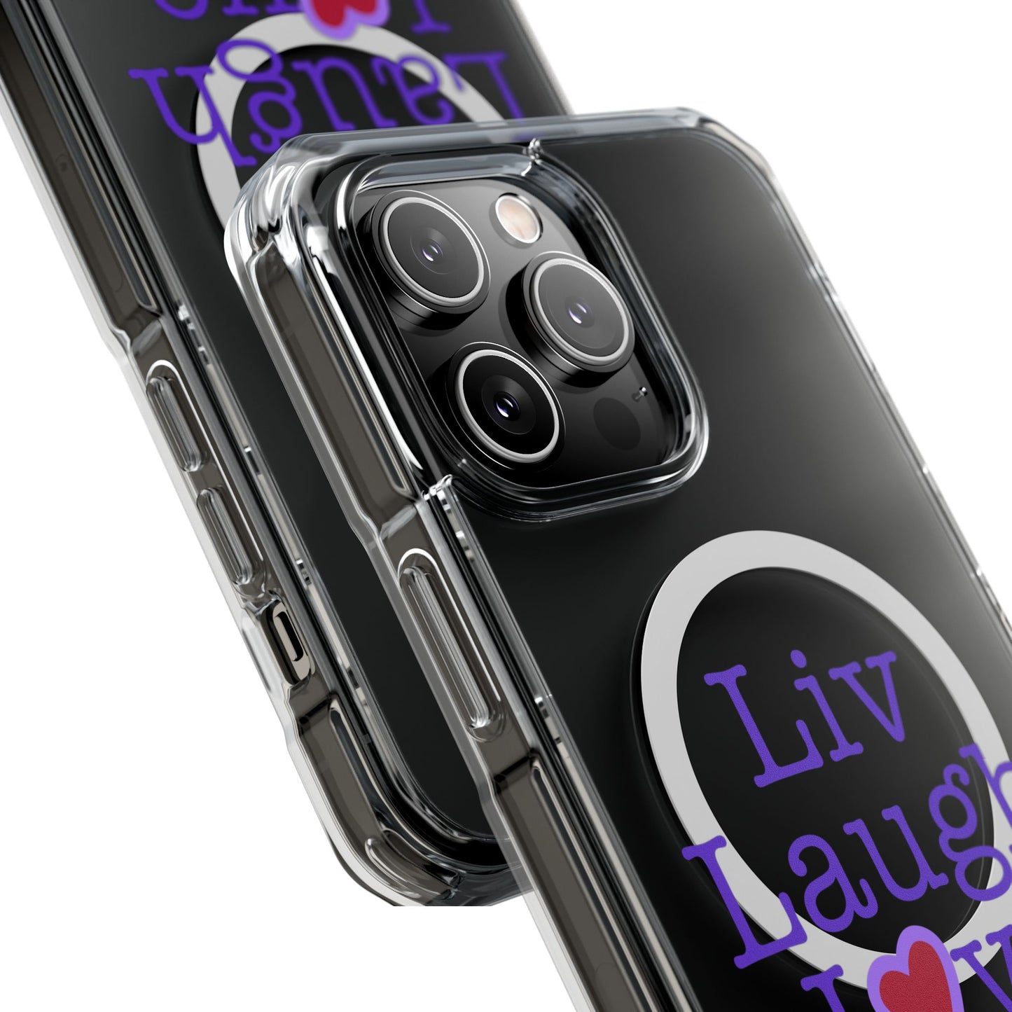 Liv Laugh Love Magnetic Clear Impact Case