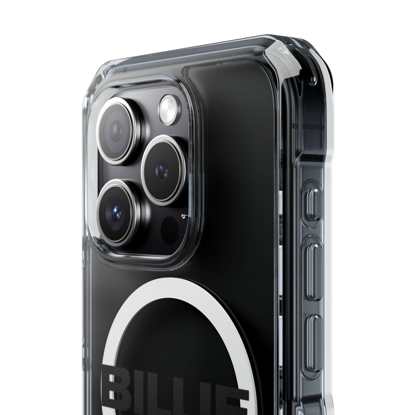 Stacked Glow Text Magnetic Clear Impact Case
