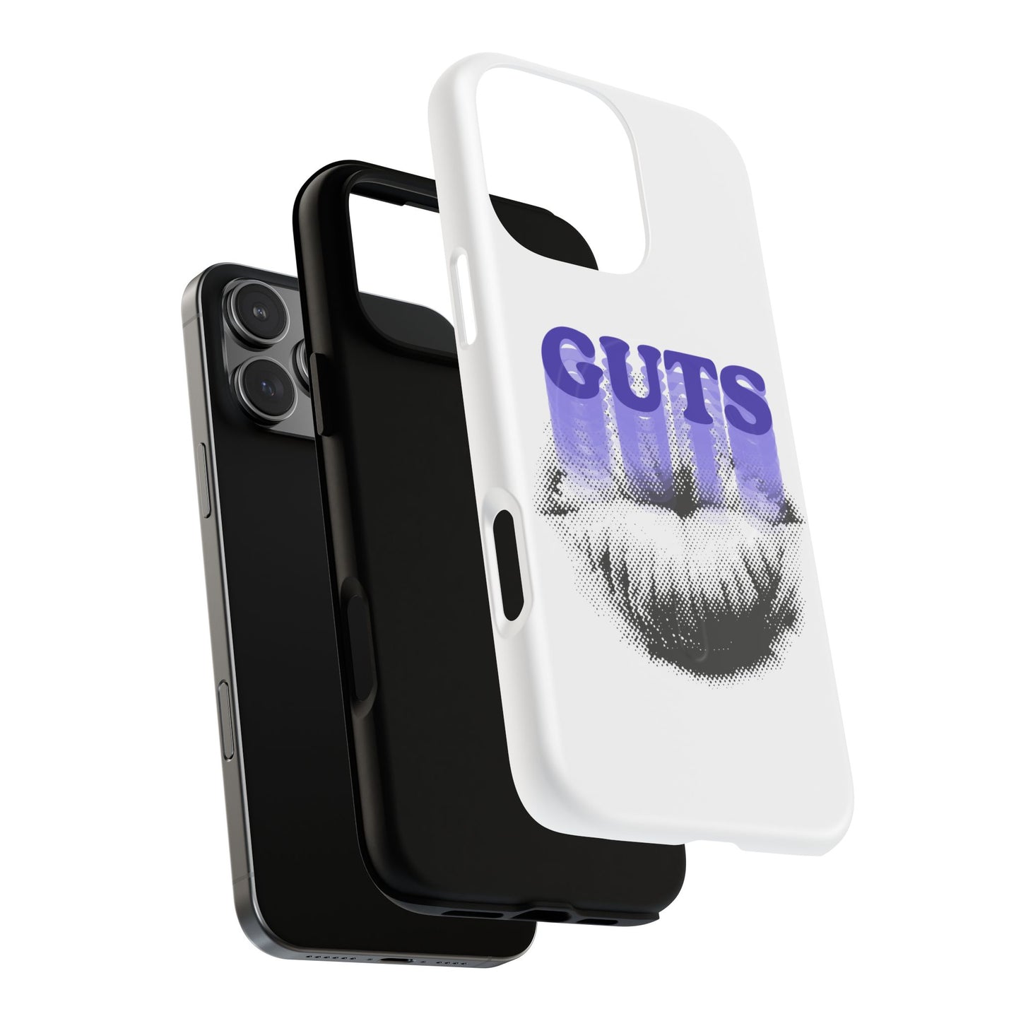 Guts Drip Effect Halftone Tough Magnetic phone case