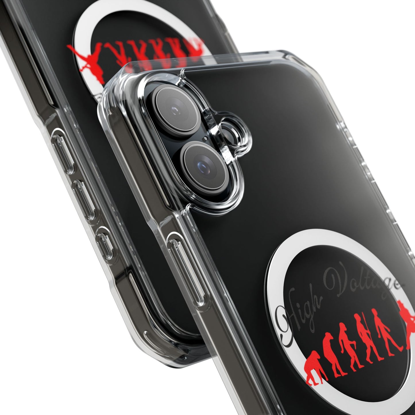Heavy Riff Emblem Magnetic Clear Impact case