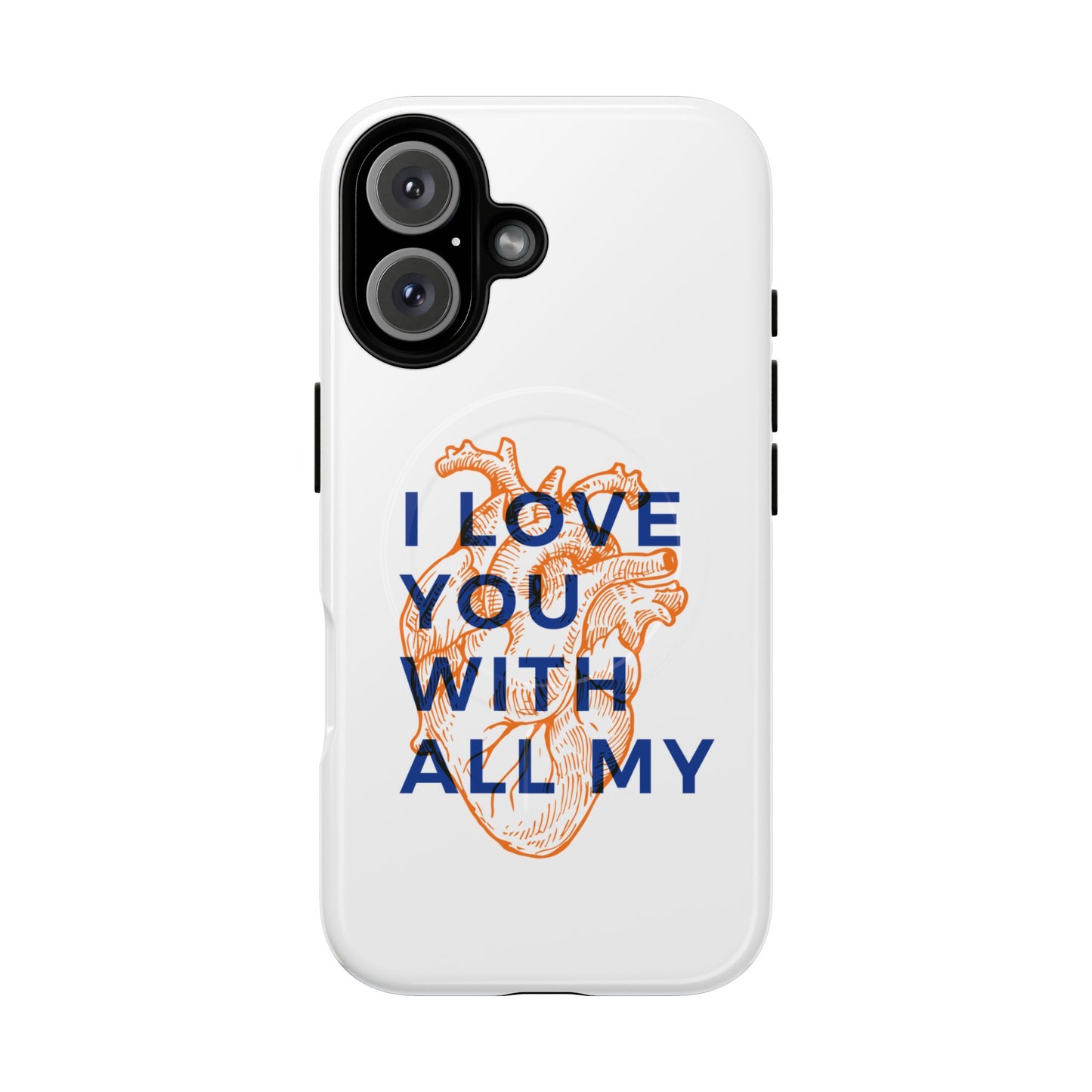 All My Heart Anatomical Art Tough Magnetic Case