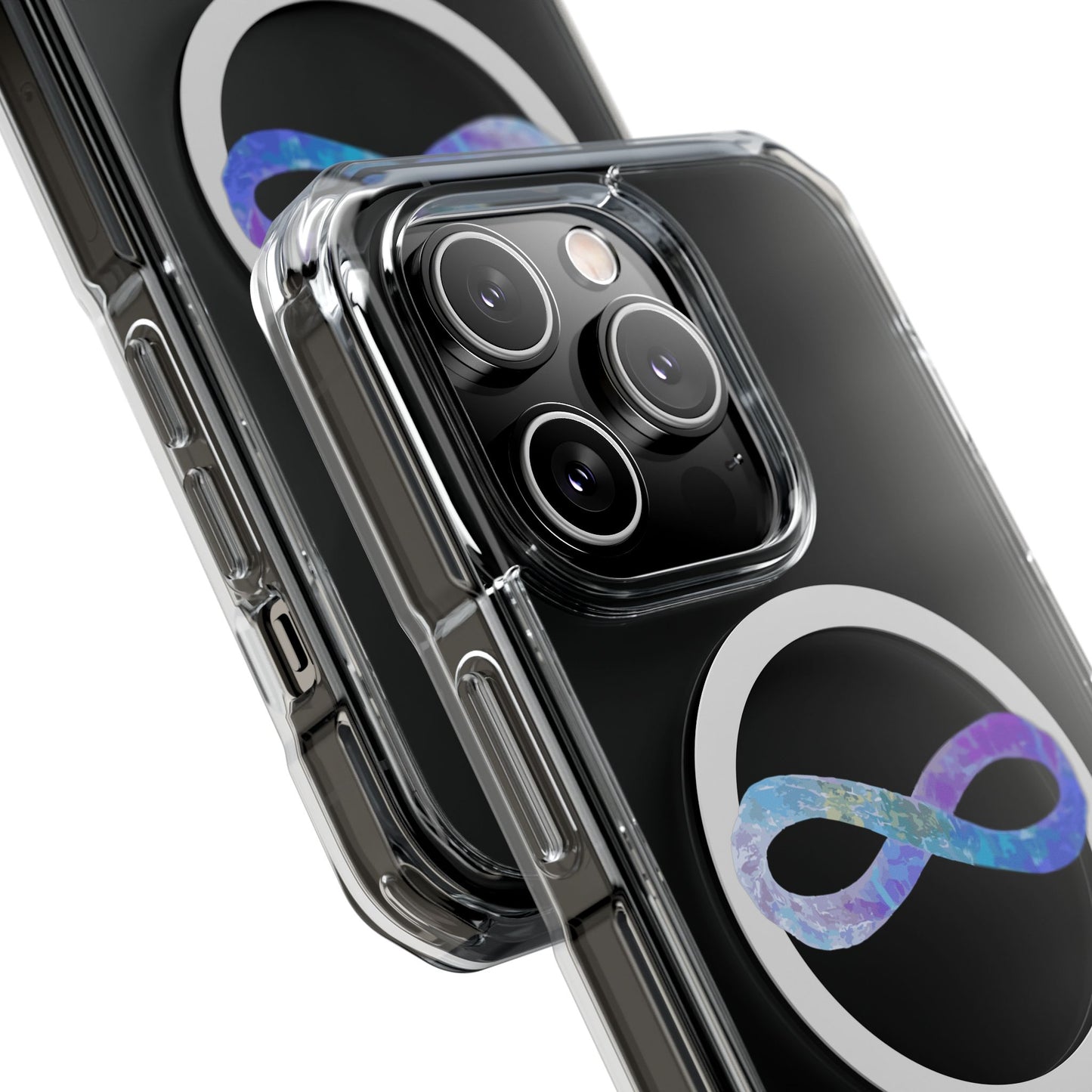 Cosmic Infinity Loop Magnetic Clear Impact case