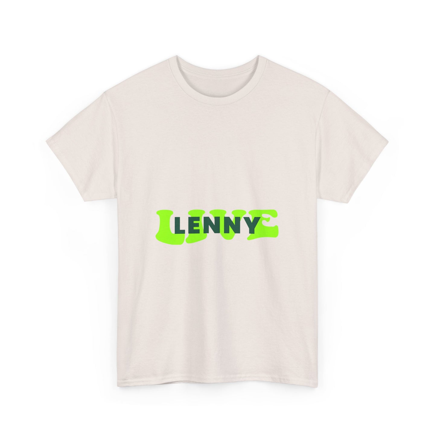Live Lenny Pop Unisex Heavy cotton tee