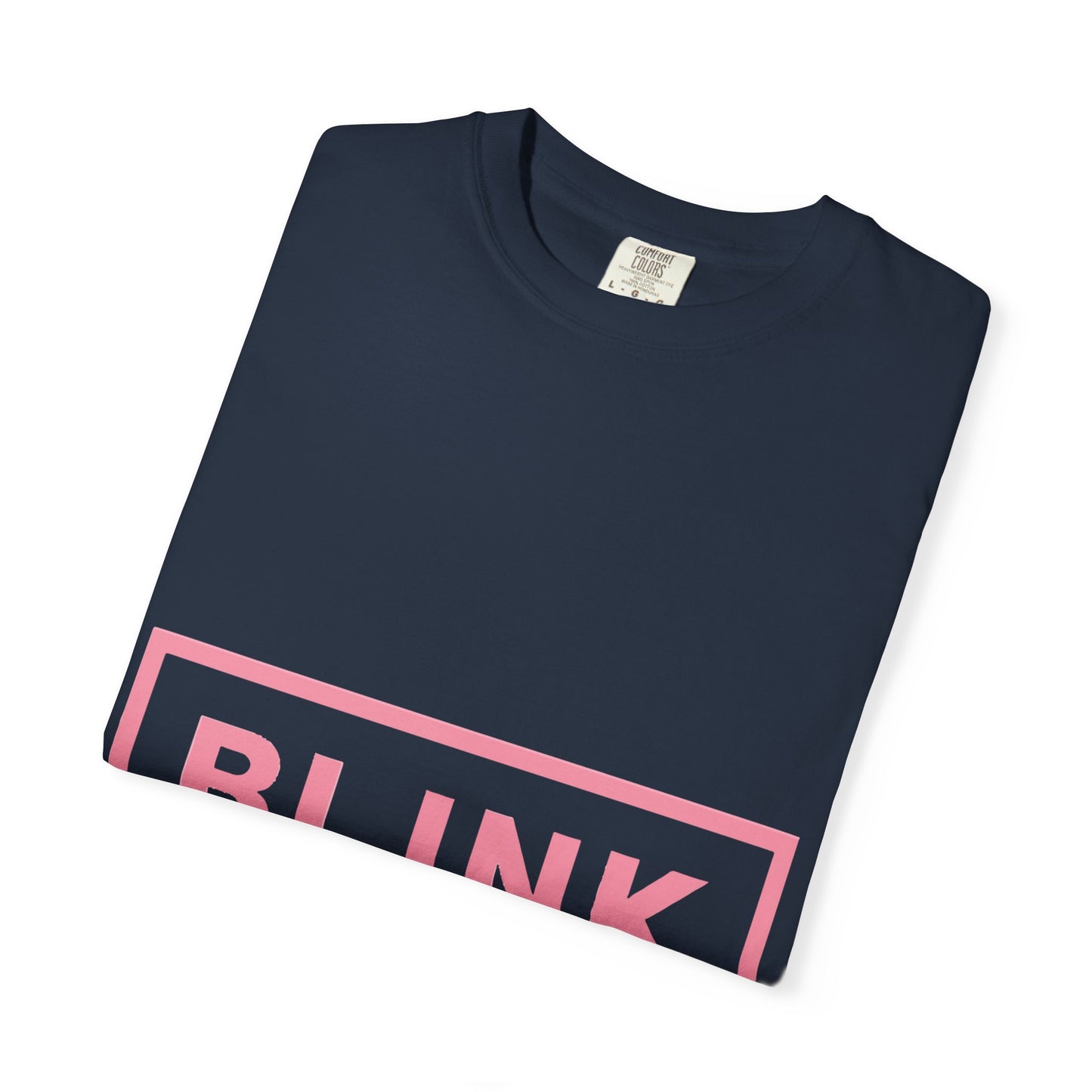 Minimal BLINK Logo – Dyed T-shirt