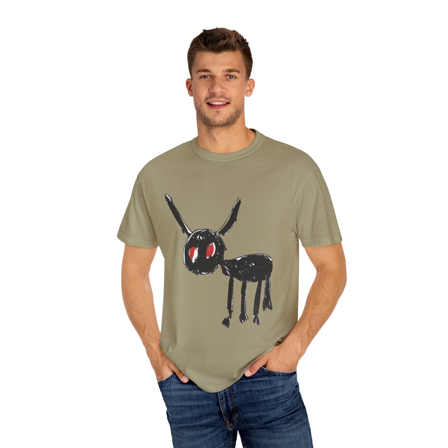 Demon Sketch Dyed Tshirt