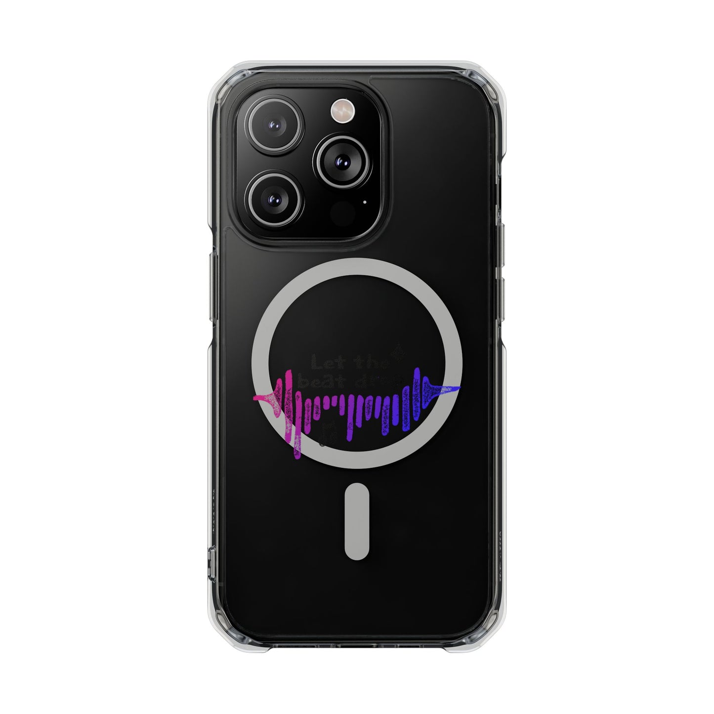 Bold Beats Visualizer Magnetic clear Impact Case