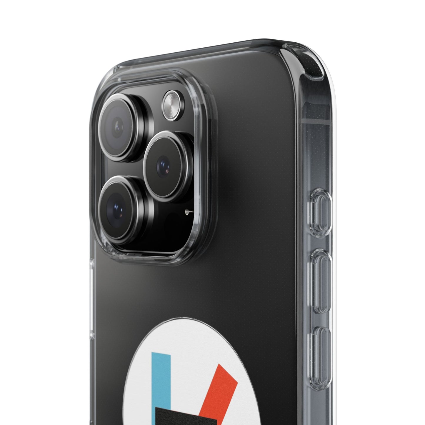 Circle Flame Clear Case