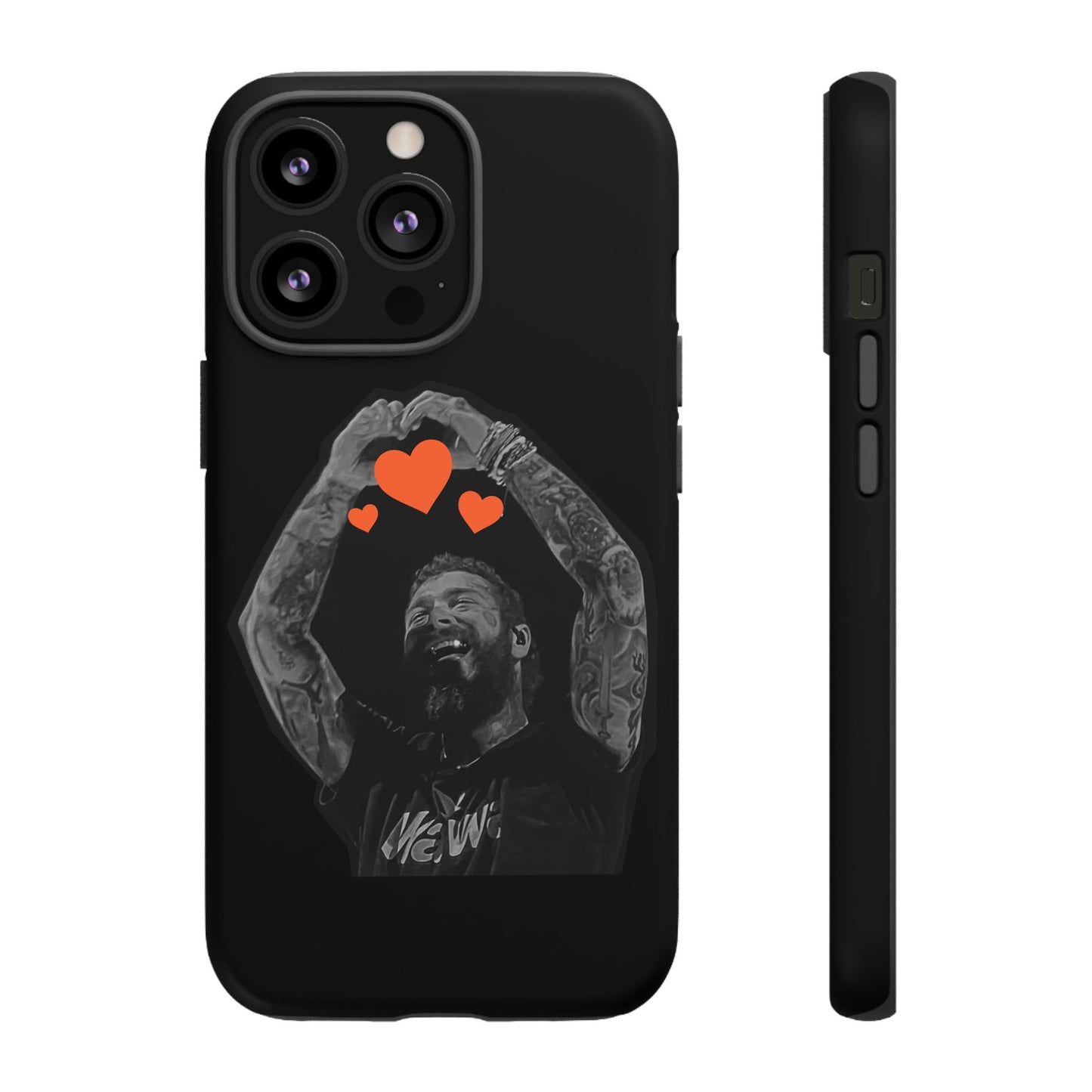 Tough iPhone Case (12–16 Pro Max) – Post Malone Heartfelt Wishes
