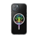 Rainbow Lunar Phases Magnetic Clear Impact case