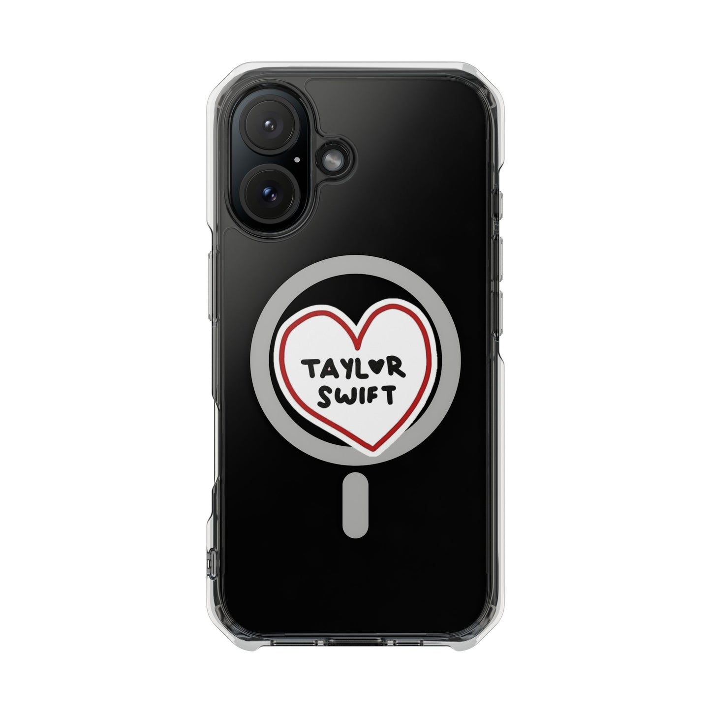 Heartbeats & Midnights Magnetic clear Impact Case